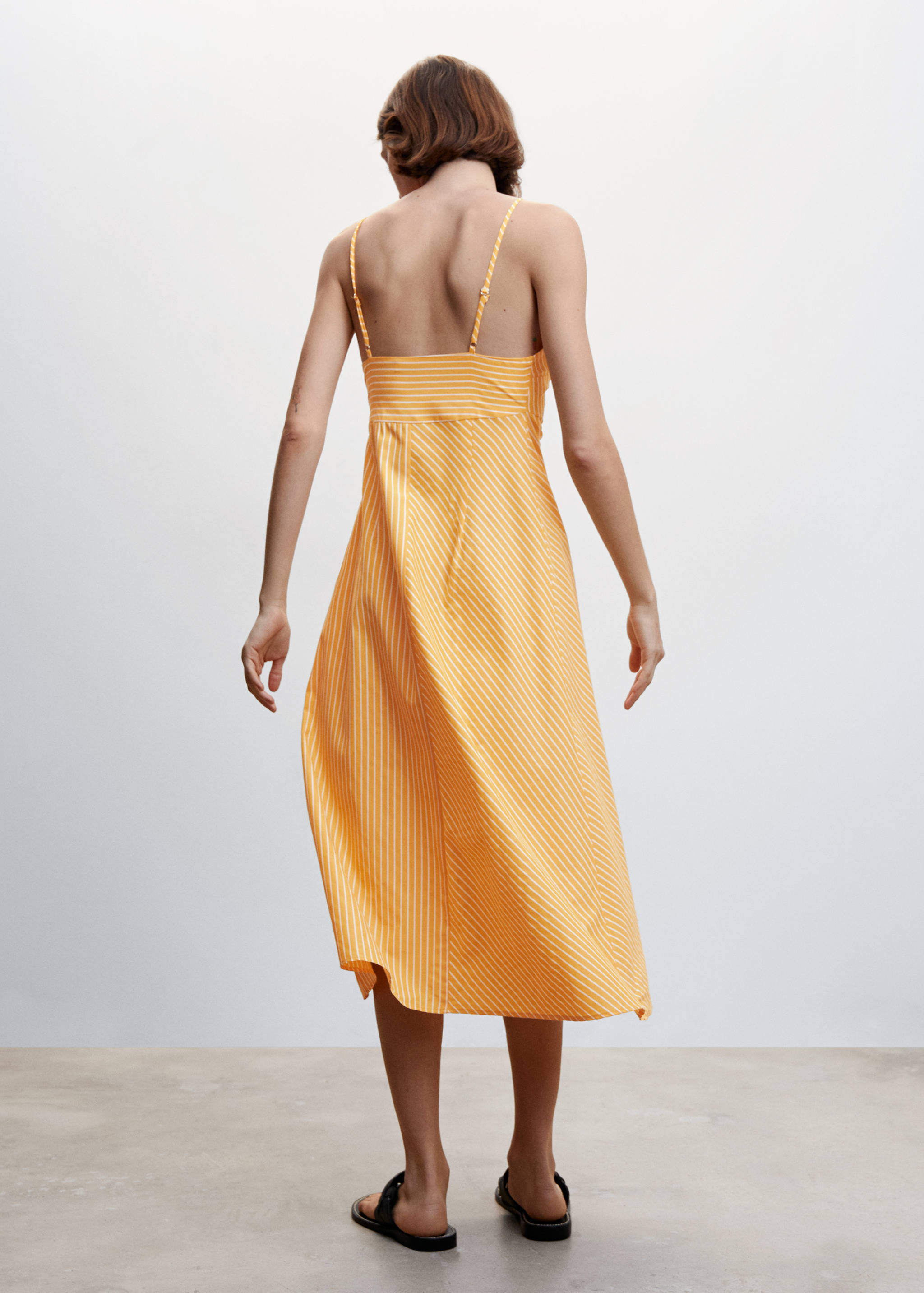Vestido tirantes rayas - Reverso del artículo