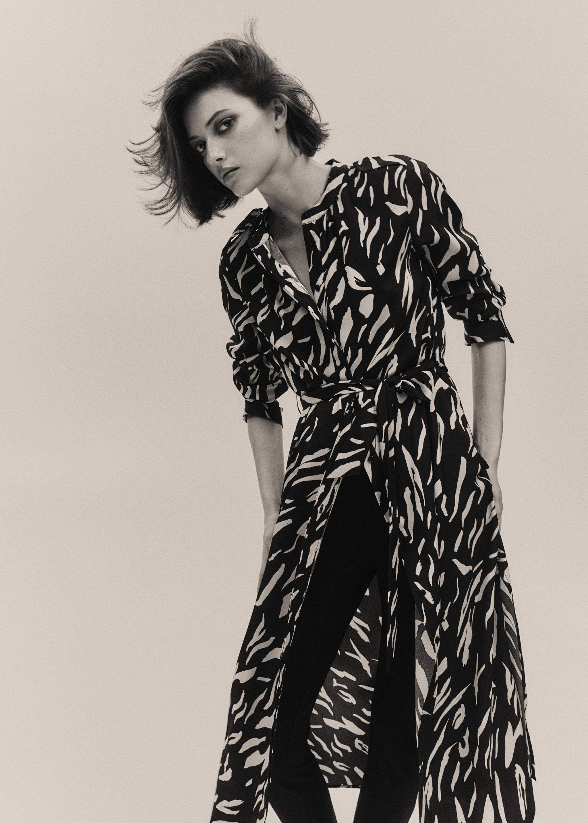 Robe midi imprimée - Détail de l'article 6