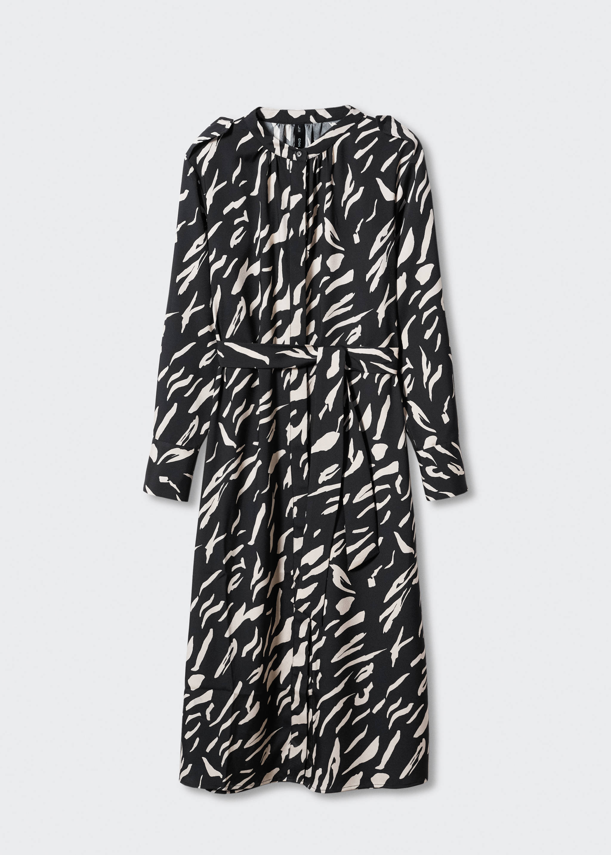 Robe midi imprimée - Article sans modèle