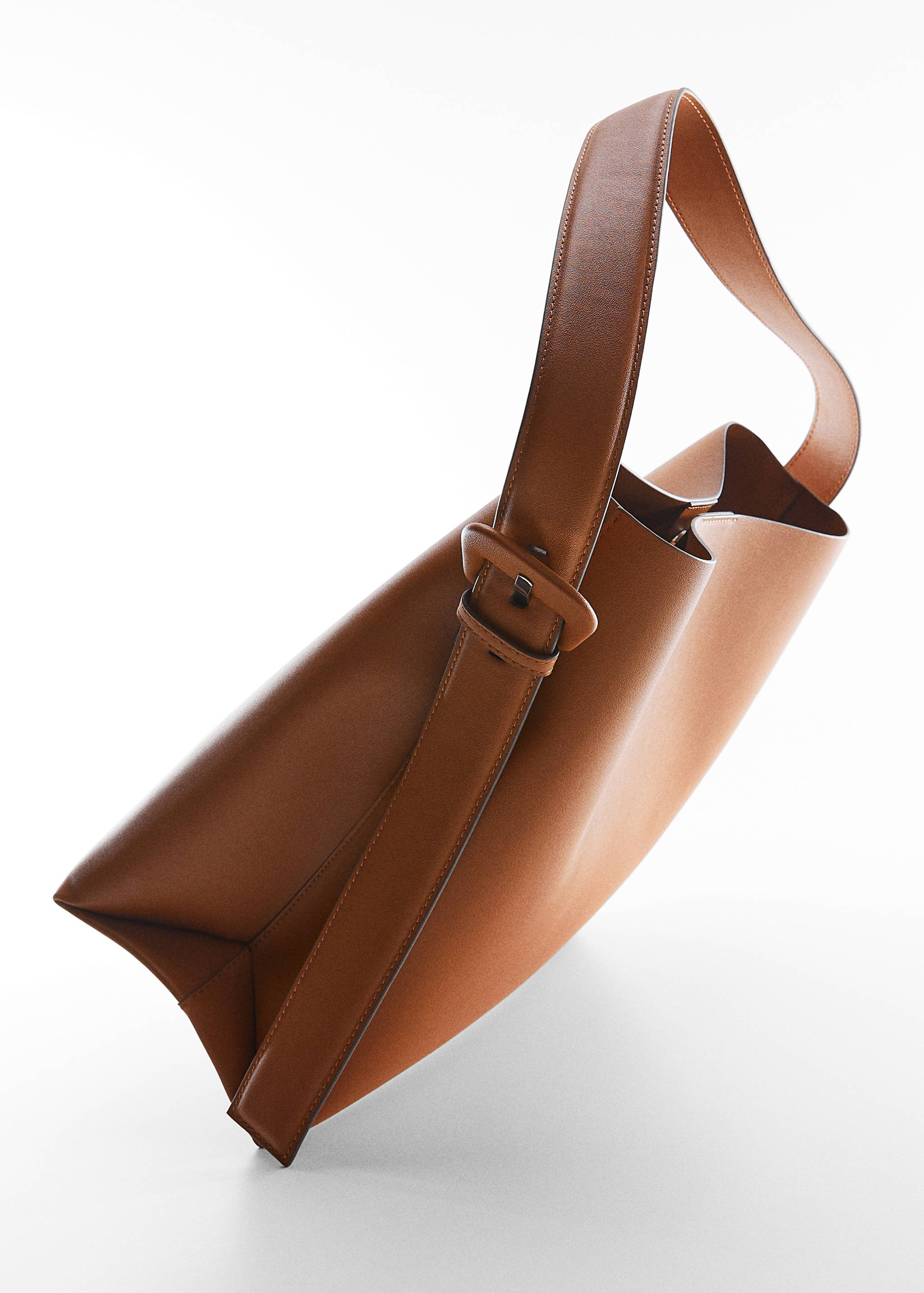 Toka detaylı shopper çanta - Ürün detayı 5