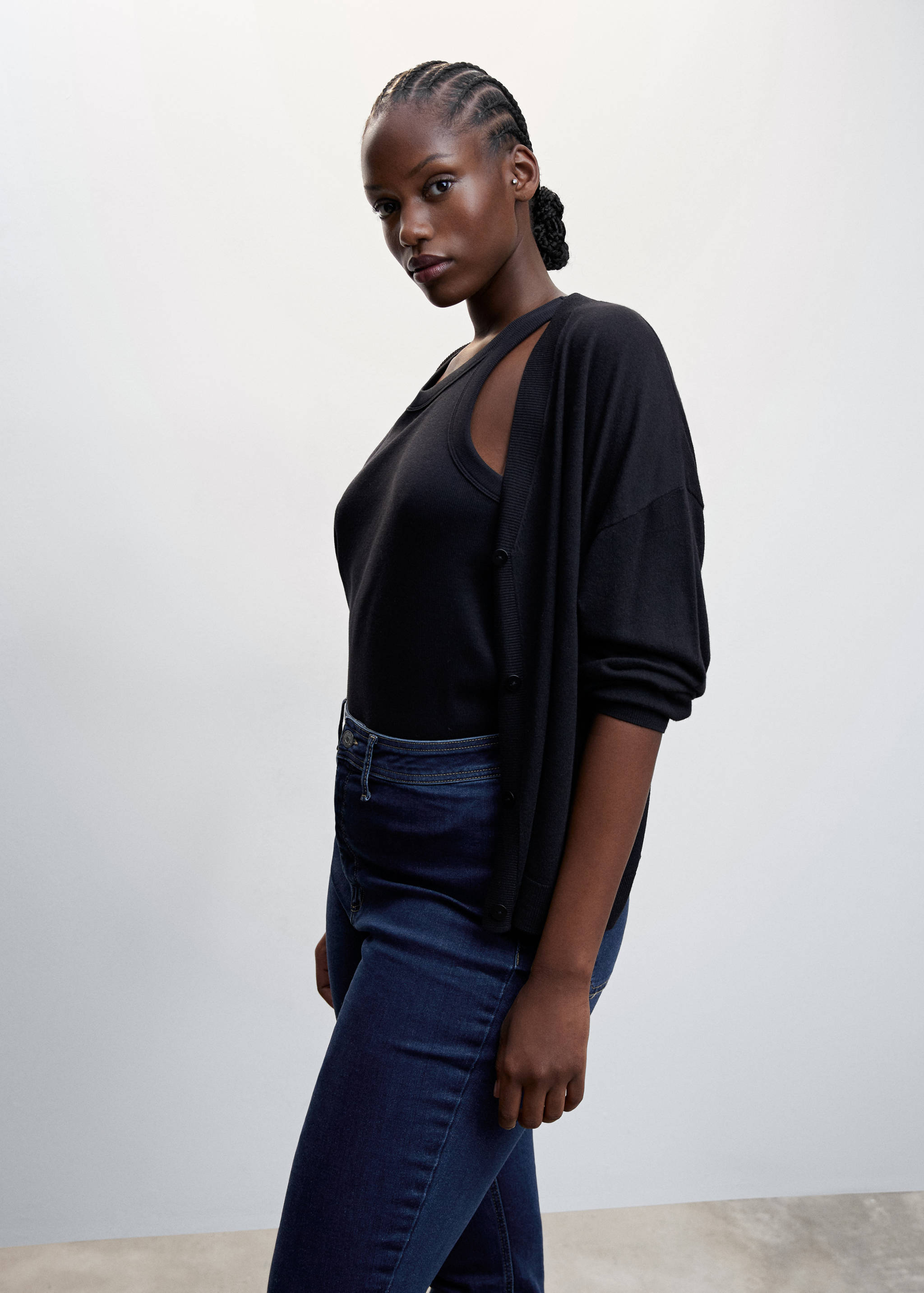 Jeggings algodón tiro alto - Detalle del artículo 5