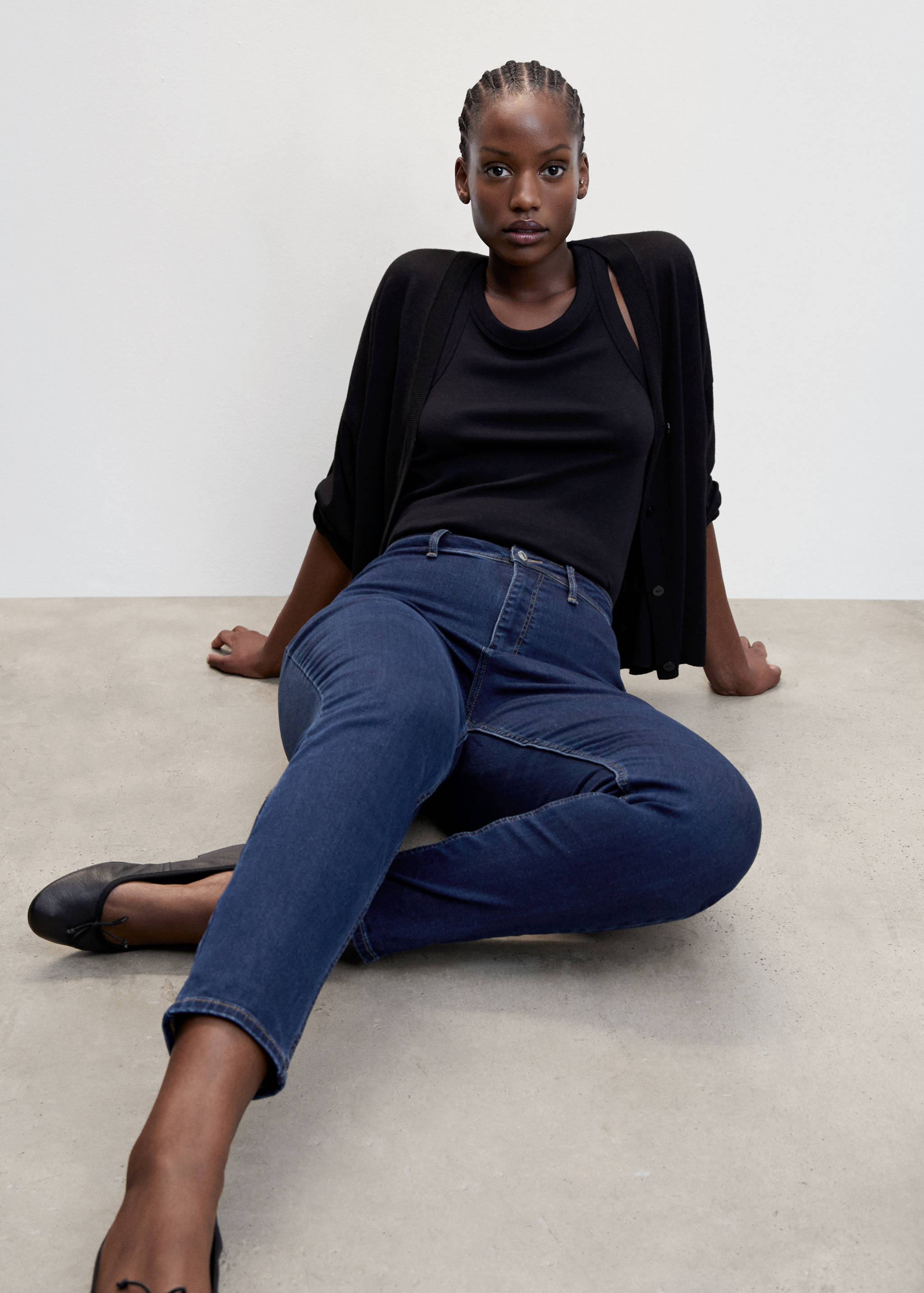 Jeggings algodón tiro alto - Detalle del artículo 4