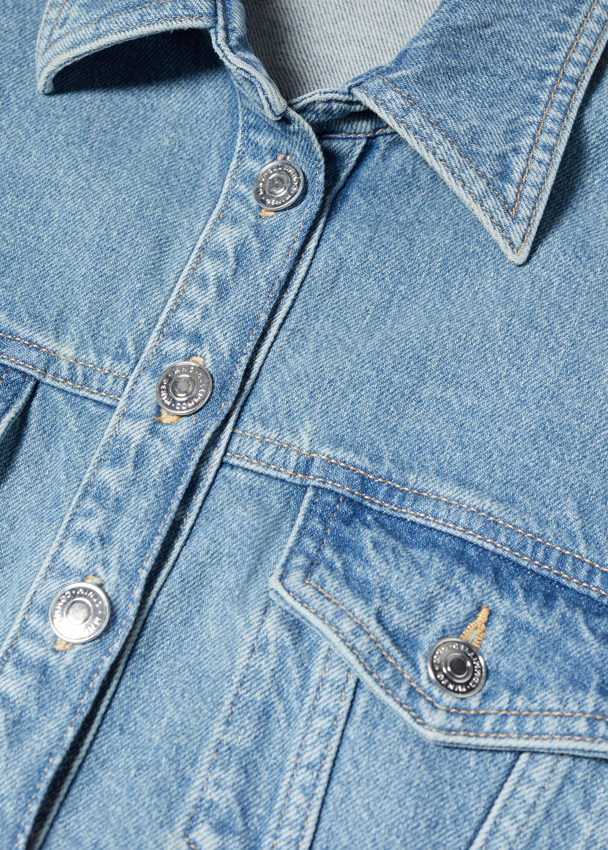 Lange denim jumpsuit - Detail van het artikel 8