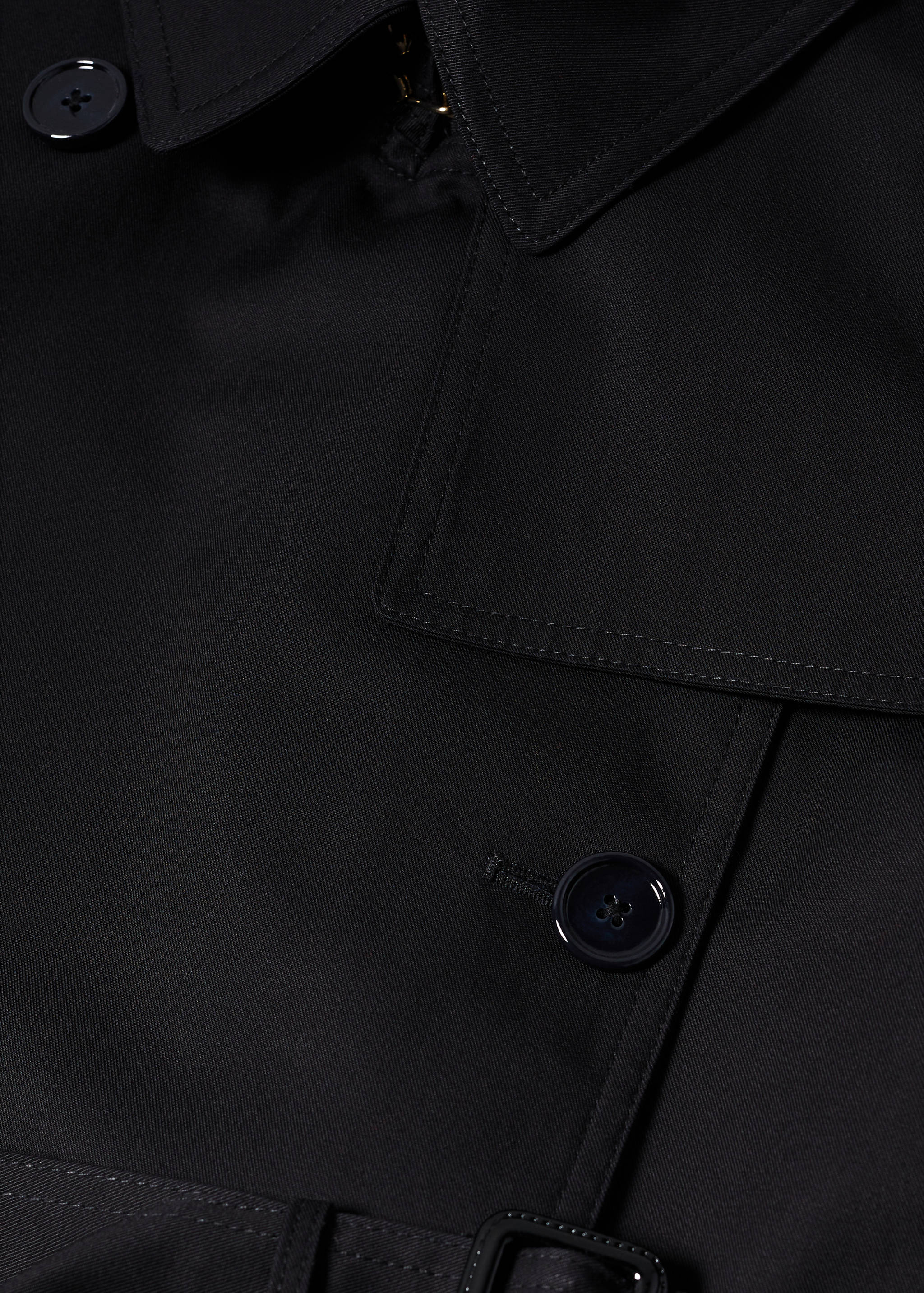 Classic trench coat with belt - Details of the article 8