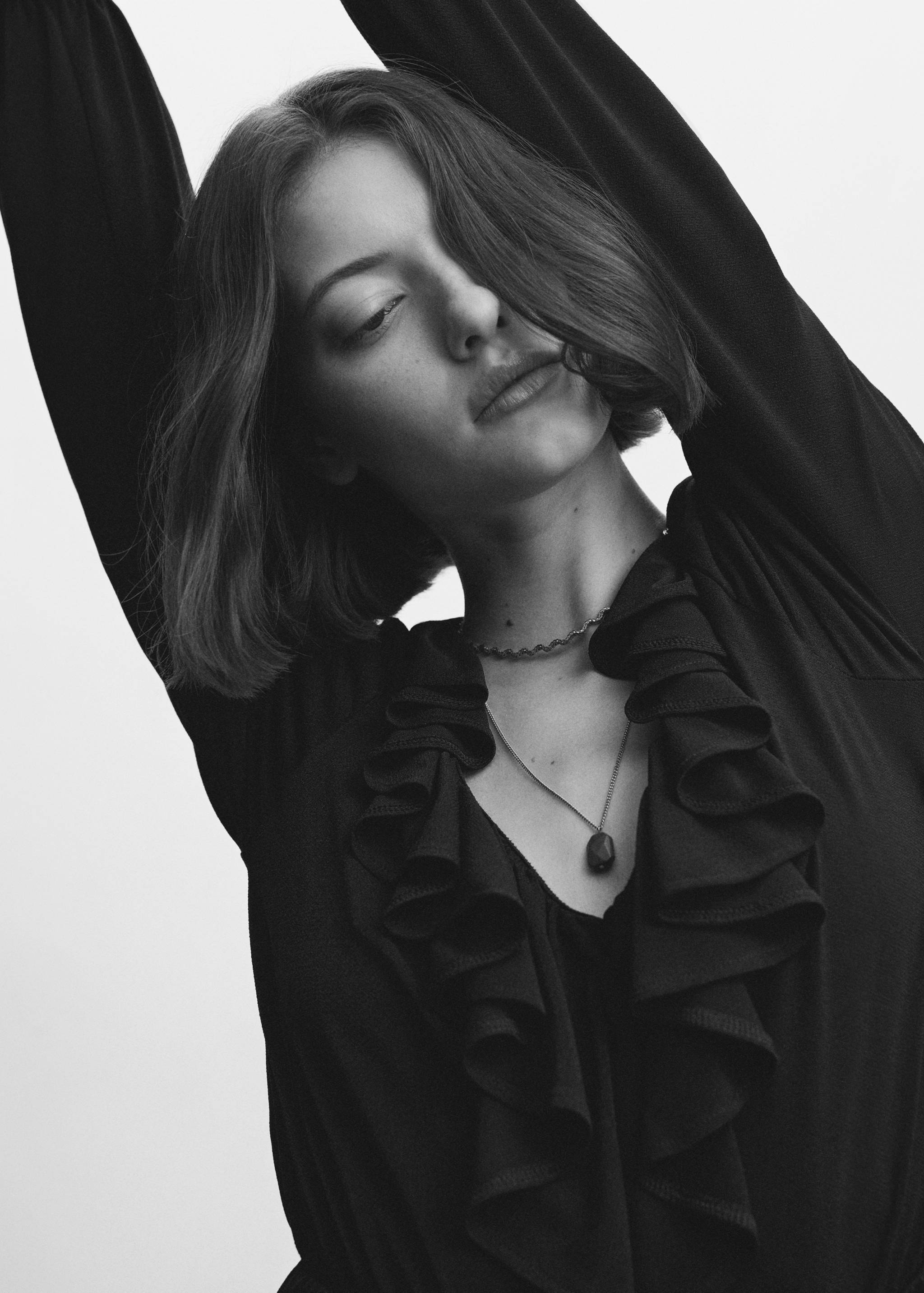 Robe courte à volants - Détail de l'article 1