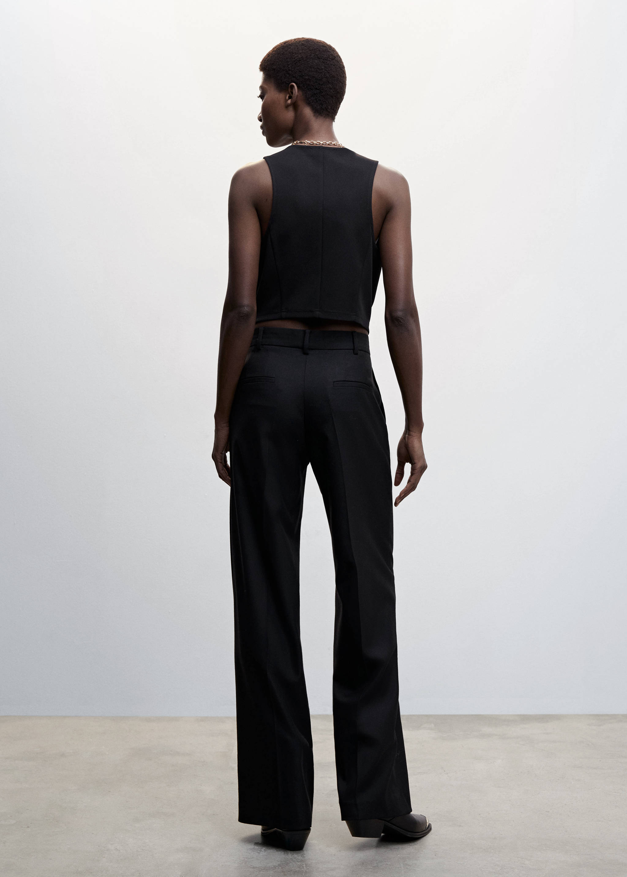 Chaleco traje botones - Reverso del artículo