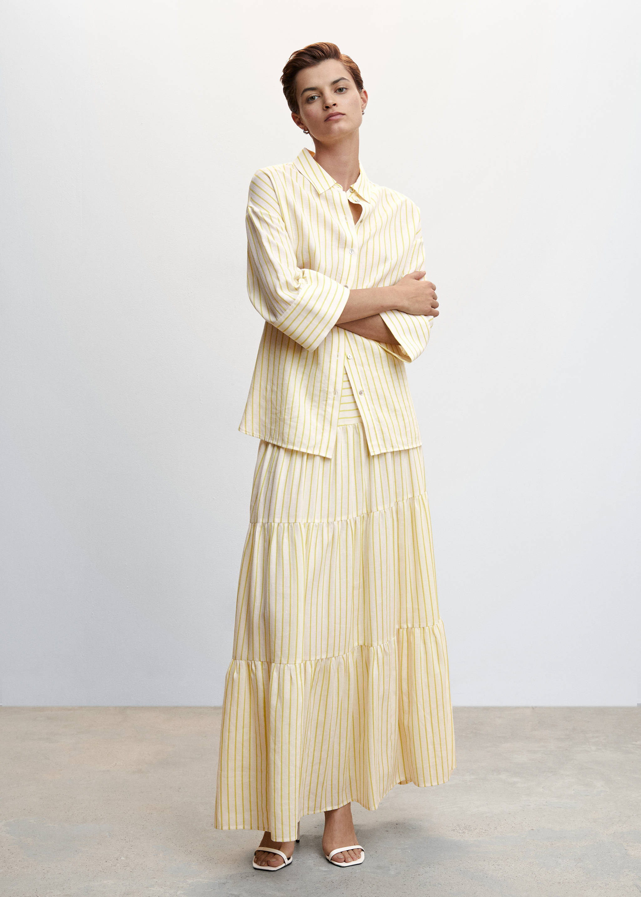 Jupe longue volants - Plan général