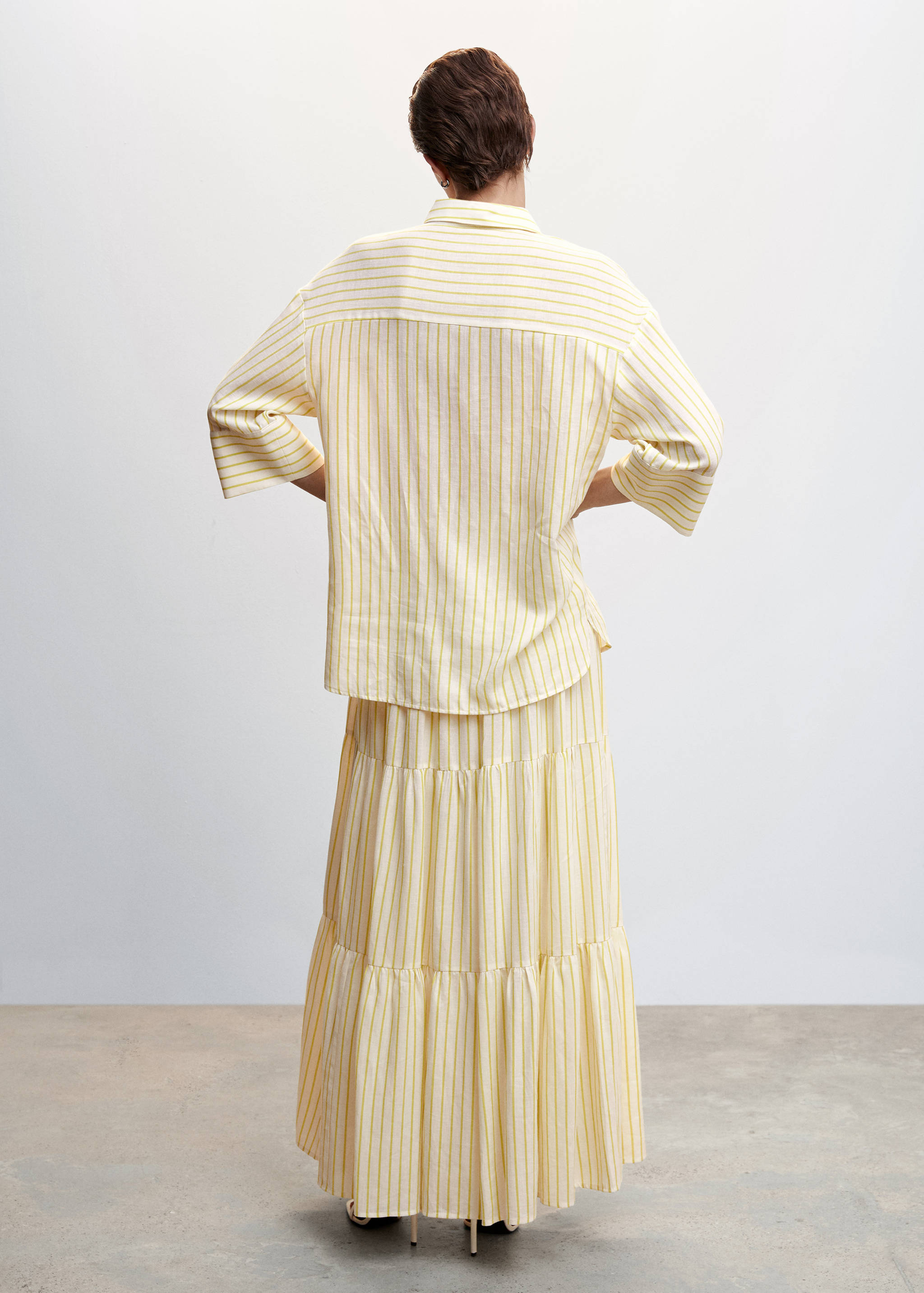 Jupe longue volants - Verso de l’article