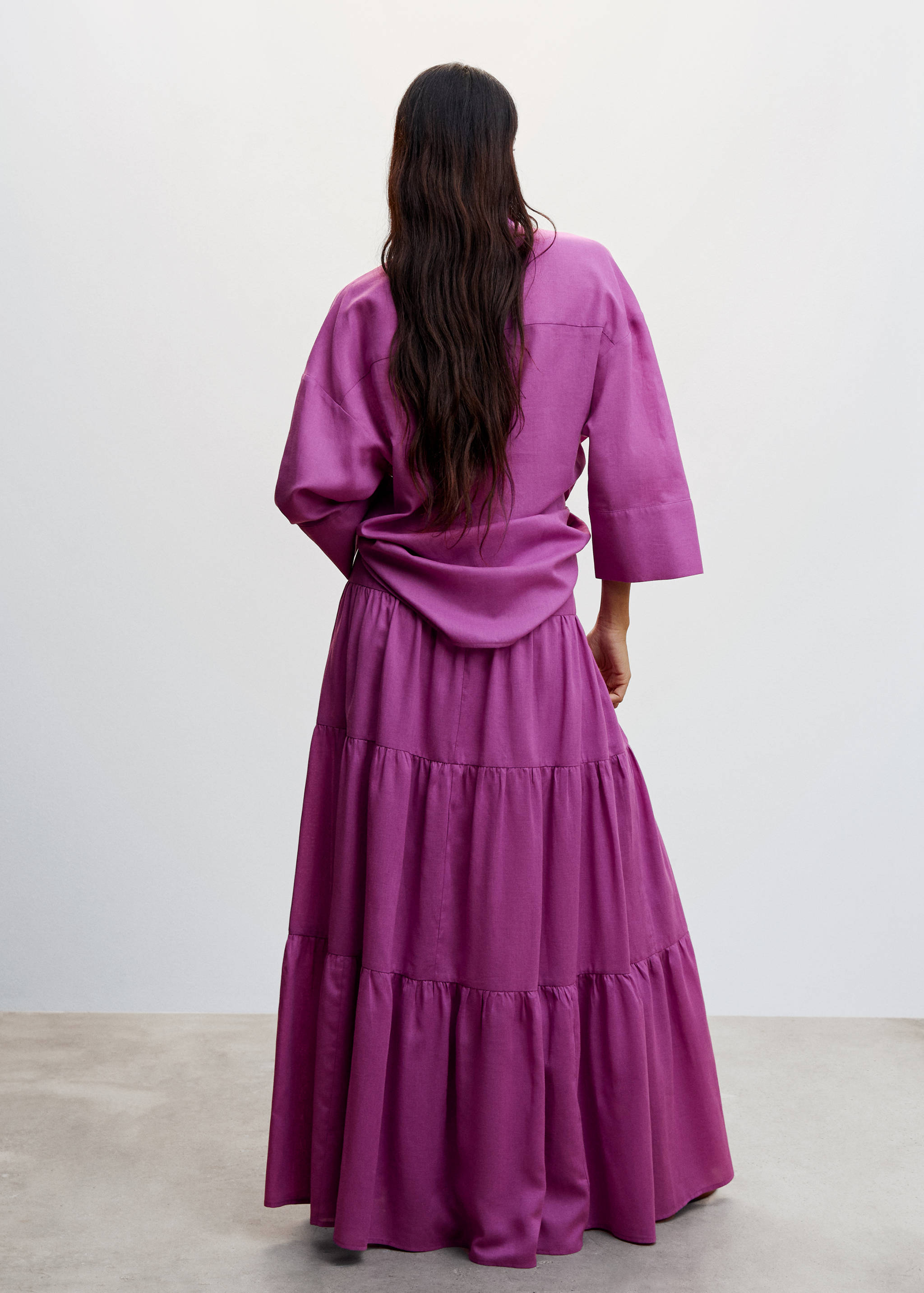 Jupe longue volants - Verso de l’article