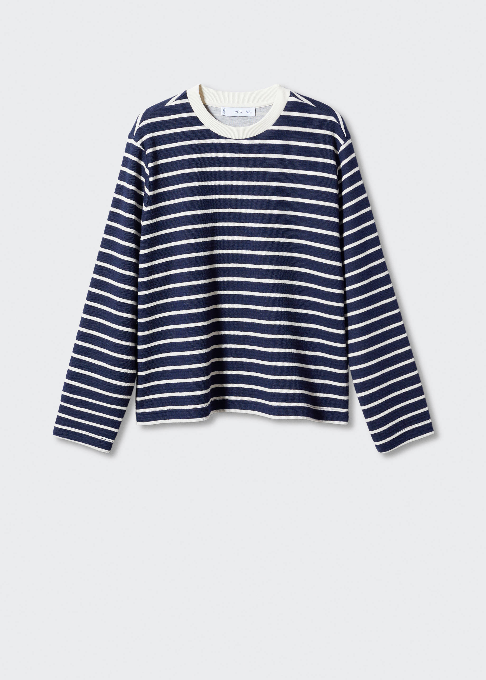 T-shirt coton à rayures - Article sans modèle