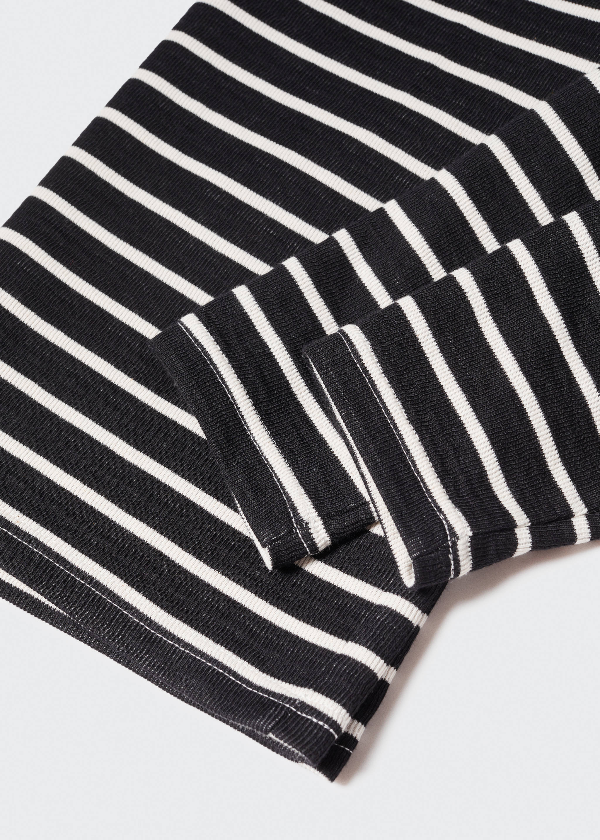 T-shirt coton à rayures - Détail de l'article 8