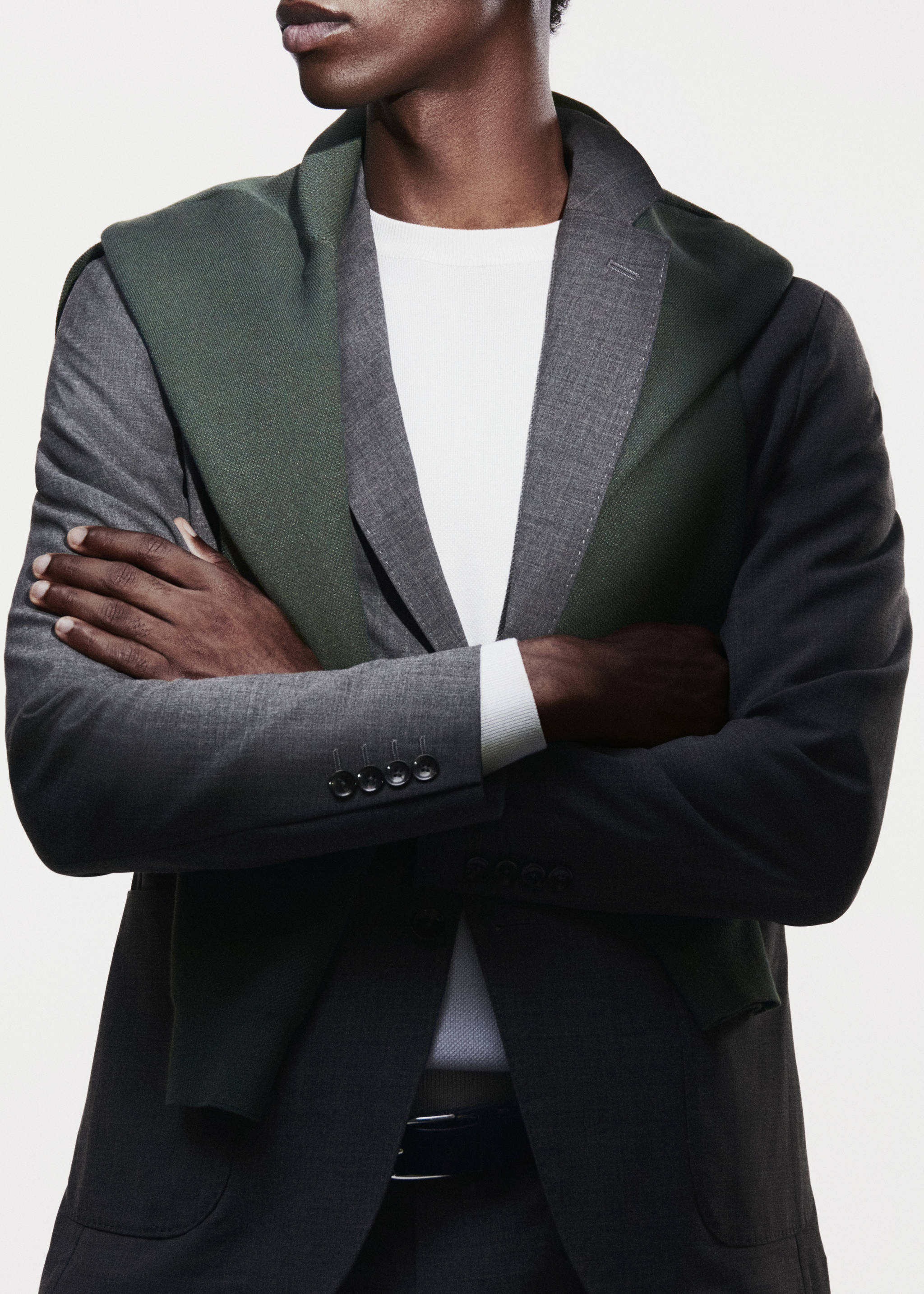 Veste costume slim fit respirante - Détail de l'article 6