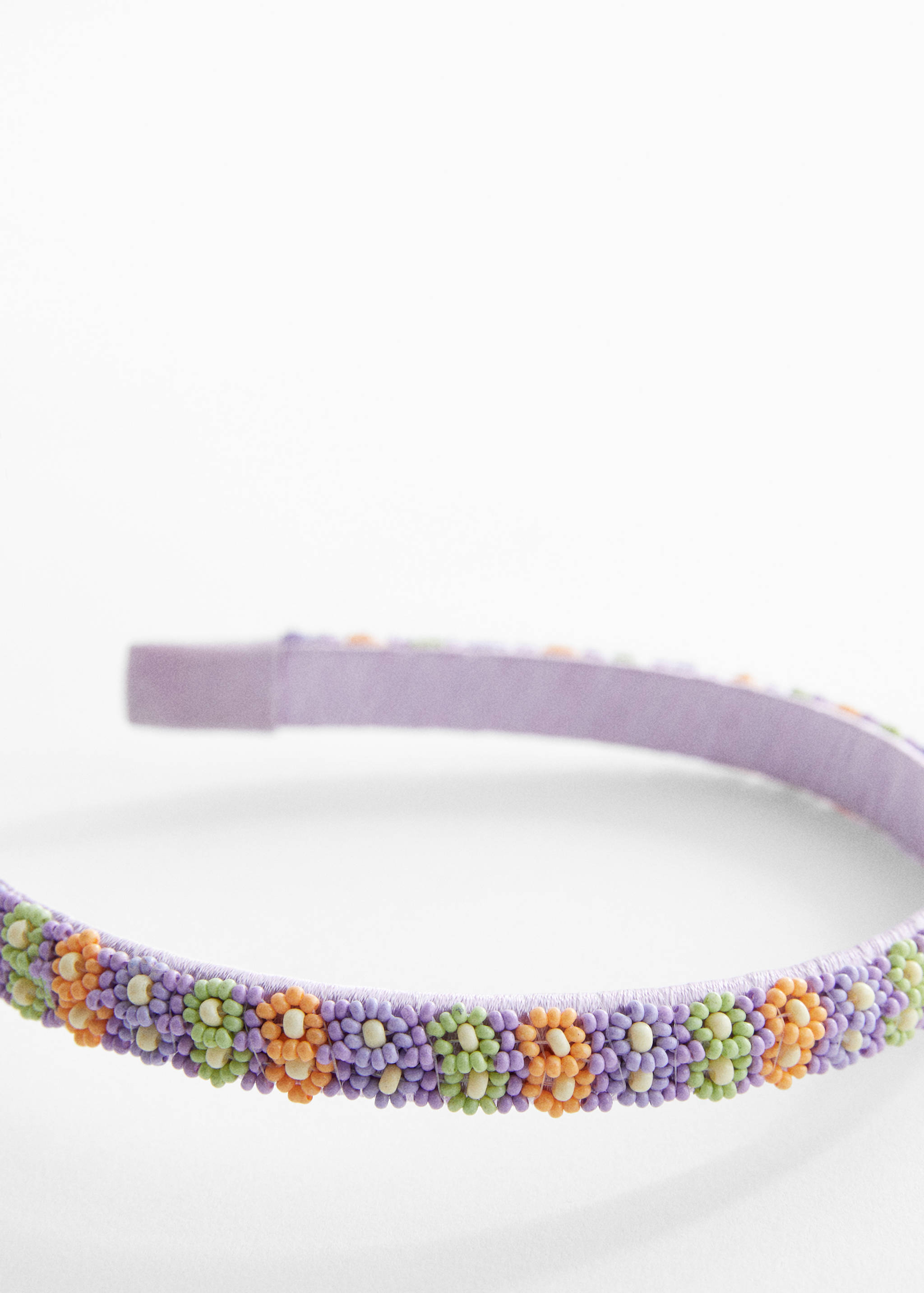 Serre-tête perles combinées - Plan moyen