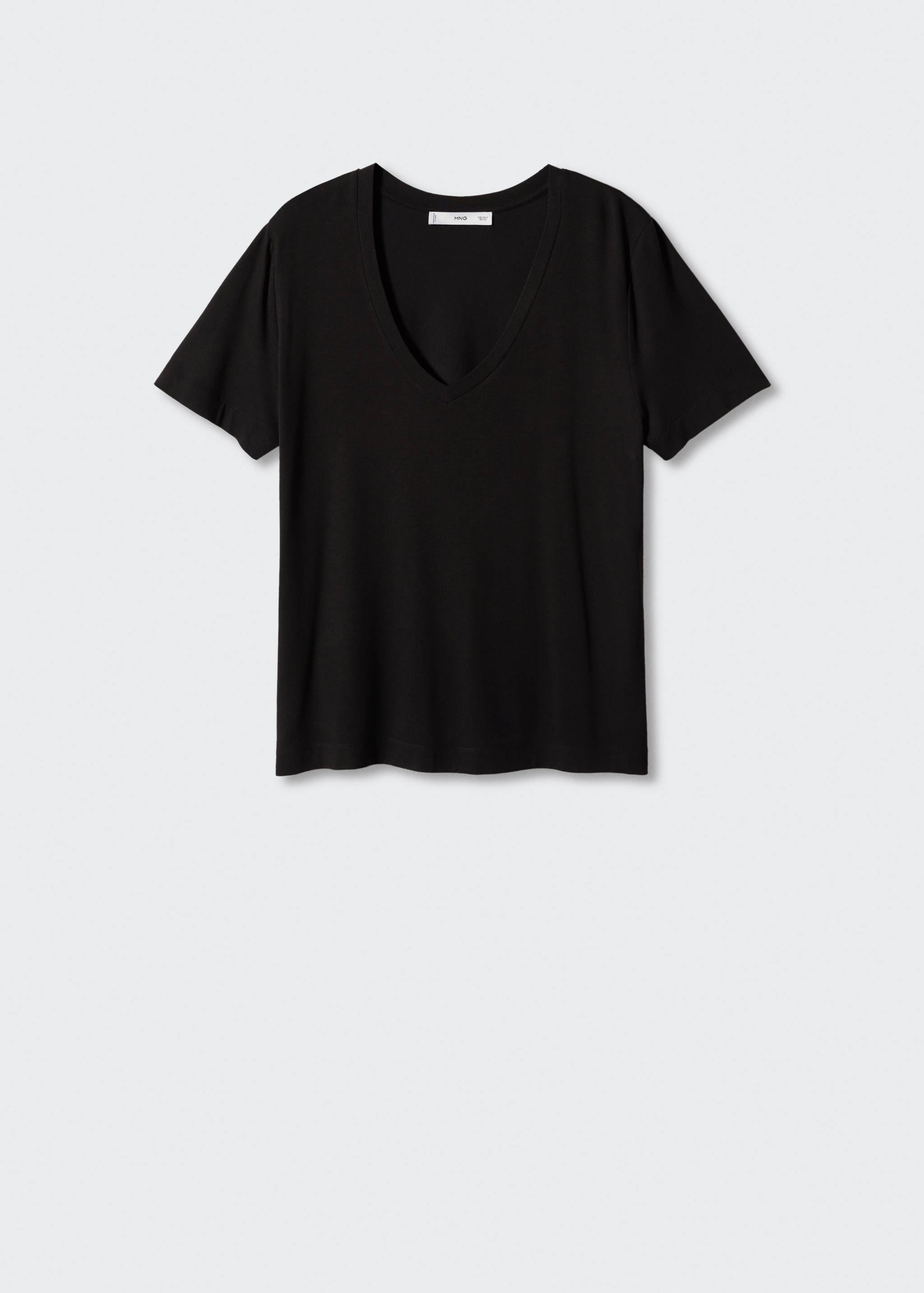 T-shirt fluide col V - Article sans modèle