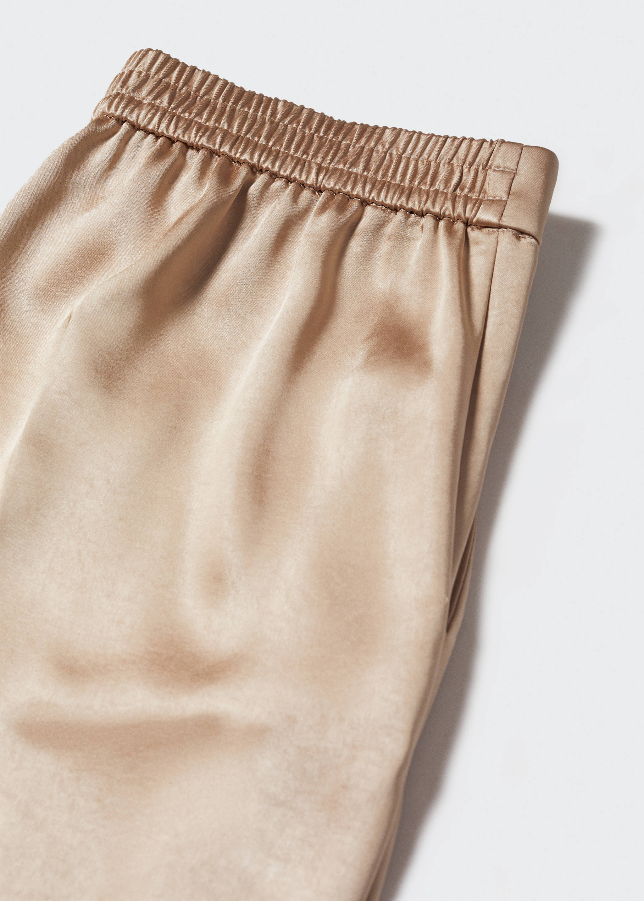 Pantalon satiné taille élastique - Détail de l'article 8