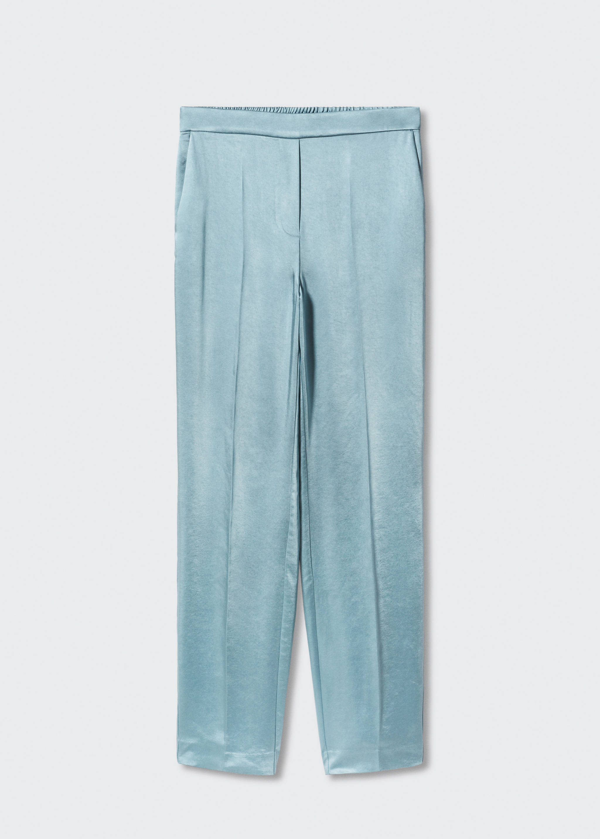 Pantalon satiné taille élastique - Article sans modèle