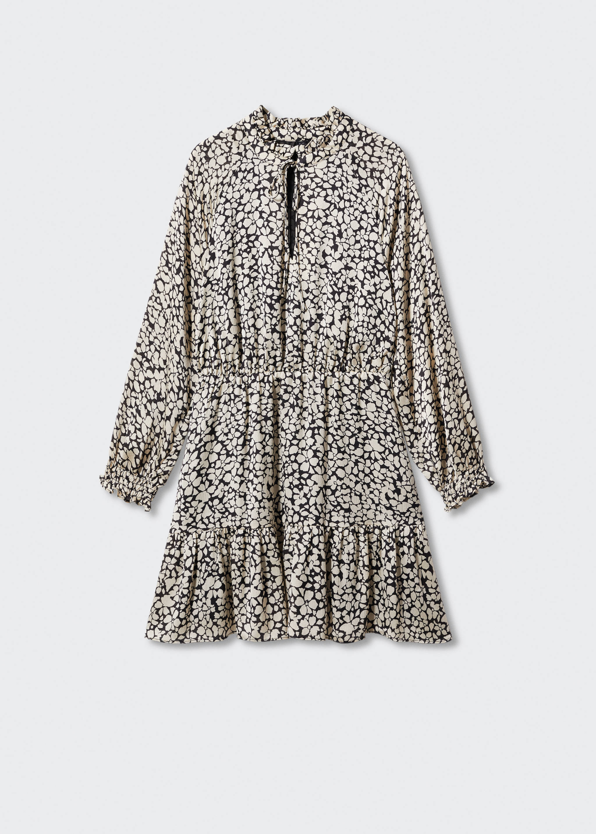 Floral ruffled dress - Article without model