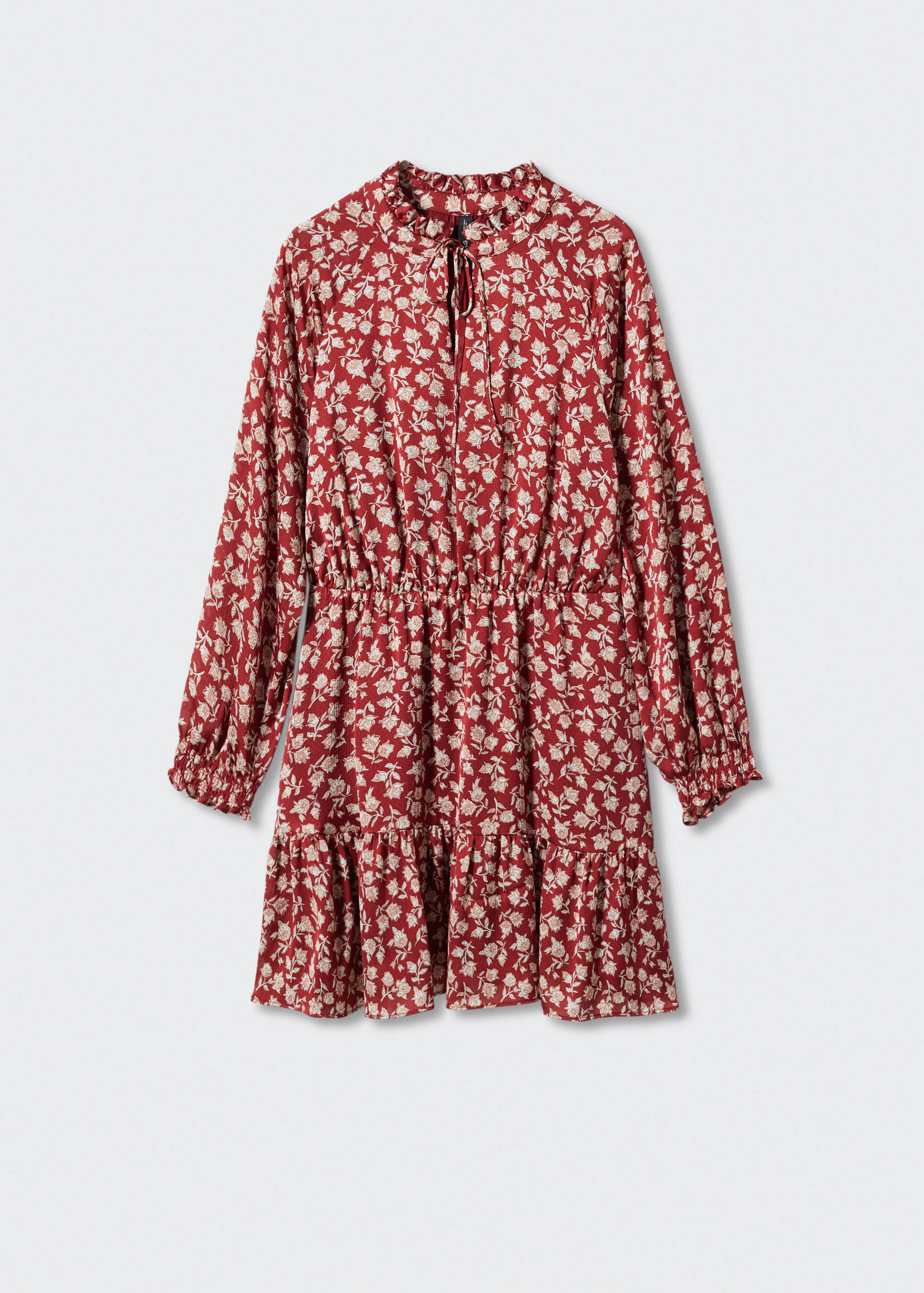 Floral ruffled dress - Article without model