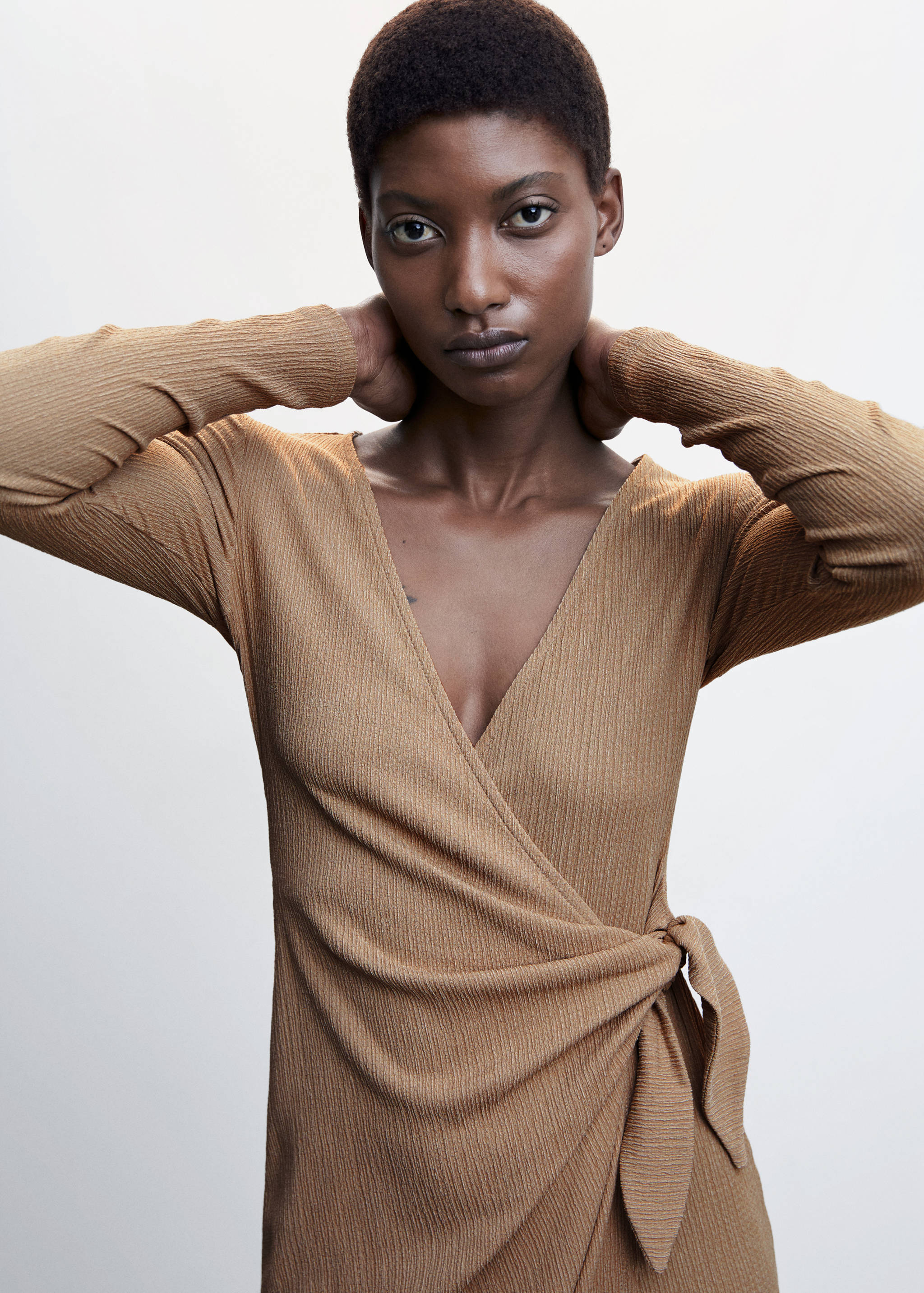 Vestido cruzado lazo - Detalle del artículo 1