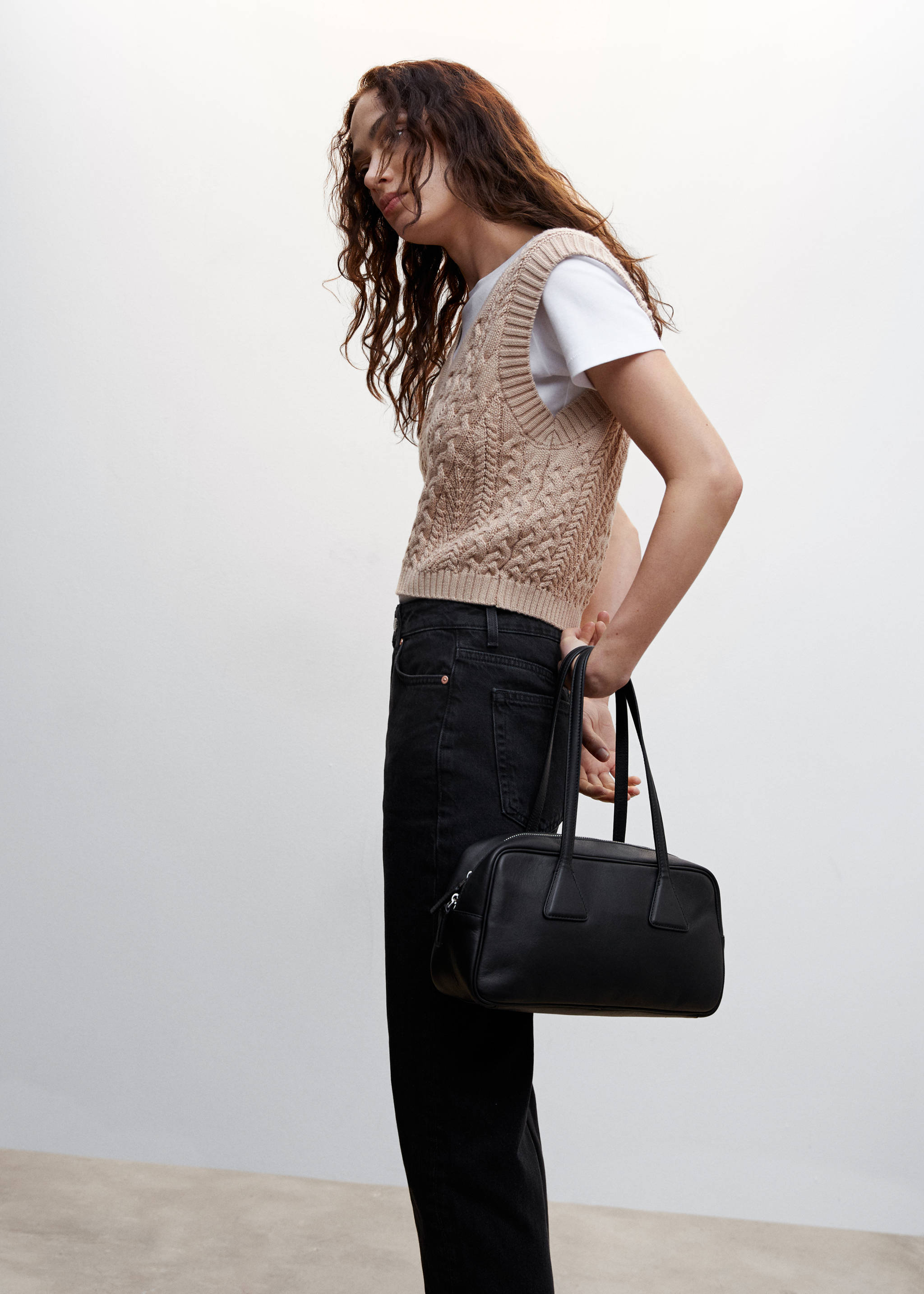 Jeans rectos tiro alto - Detalle del artículo 2