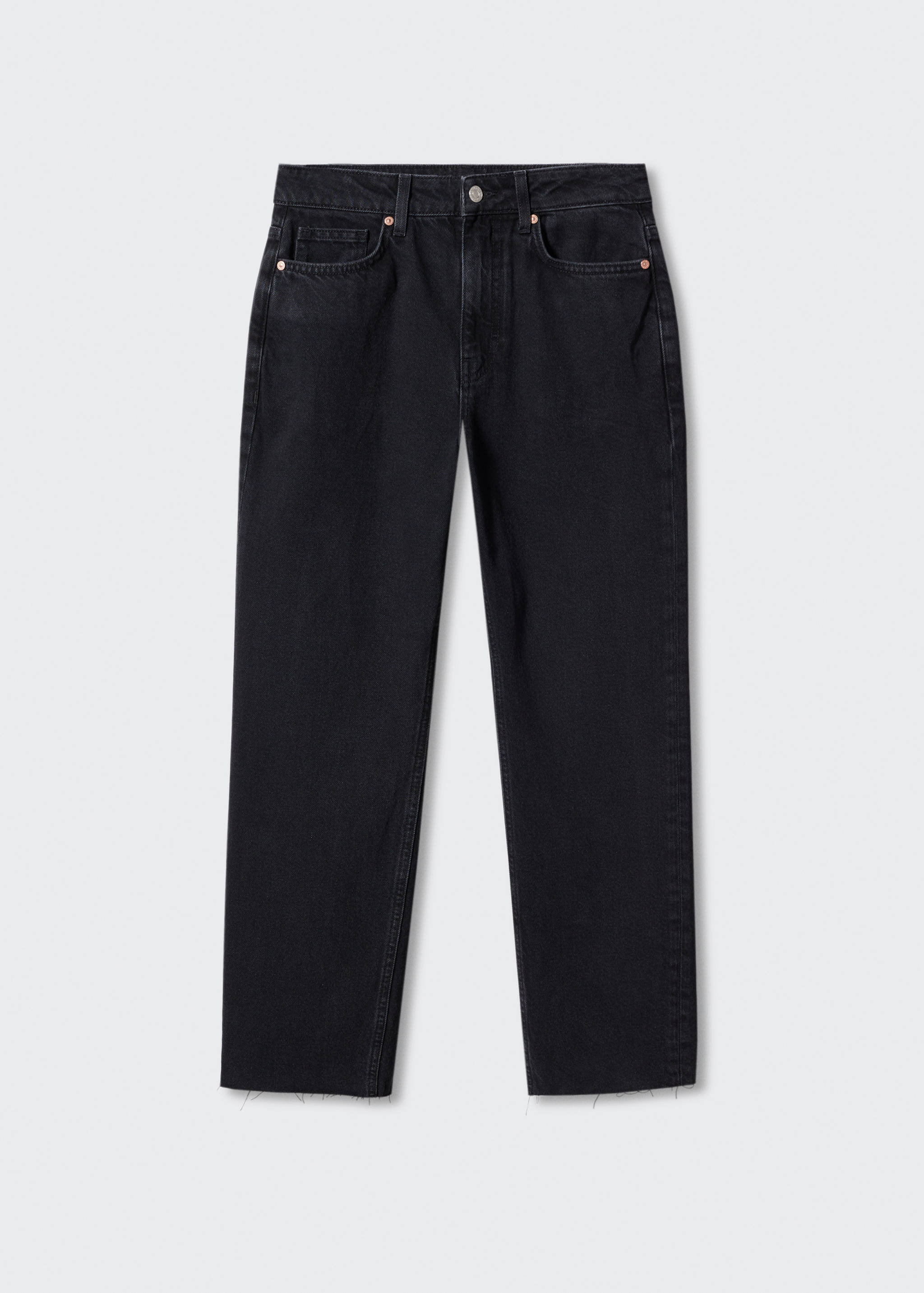 Jeans rectos tiro alto - Artículo sin modelo