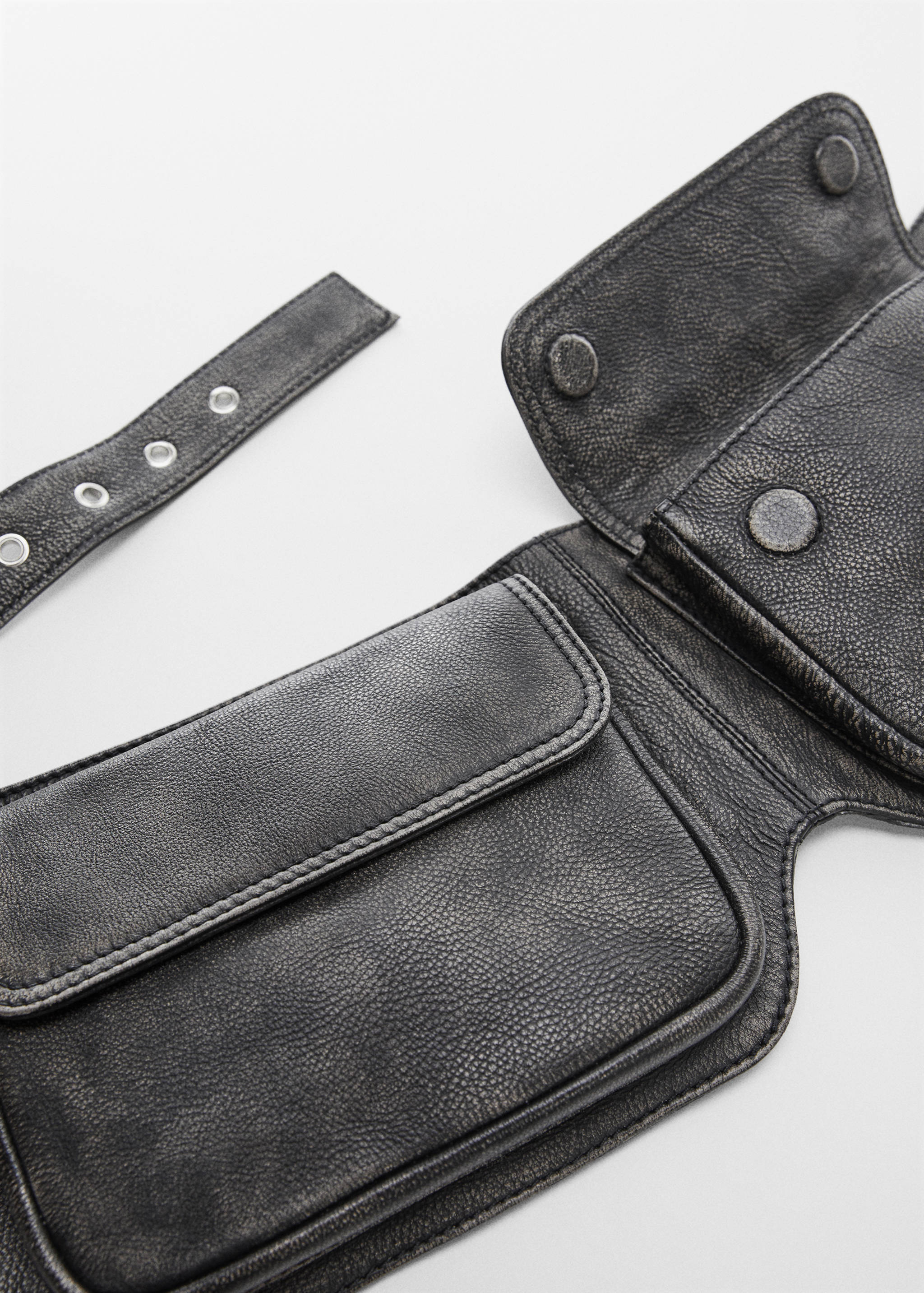 Sac banane cuir double poche - Détail de l'article 1