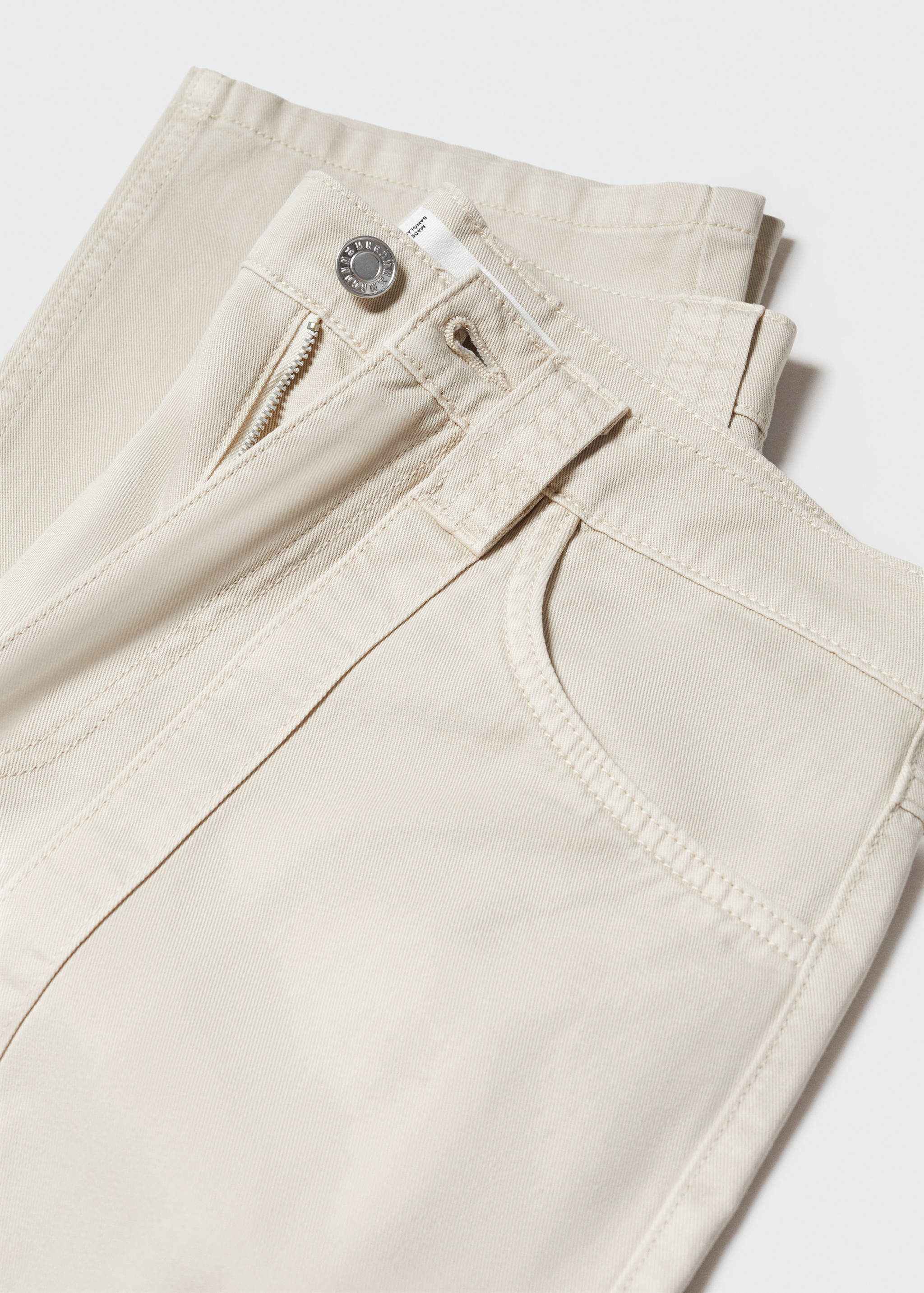 High-waist slouchy jeans - Details of the article 8