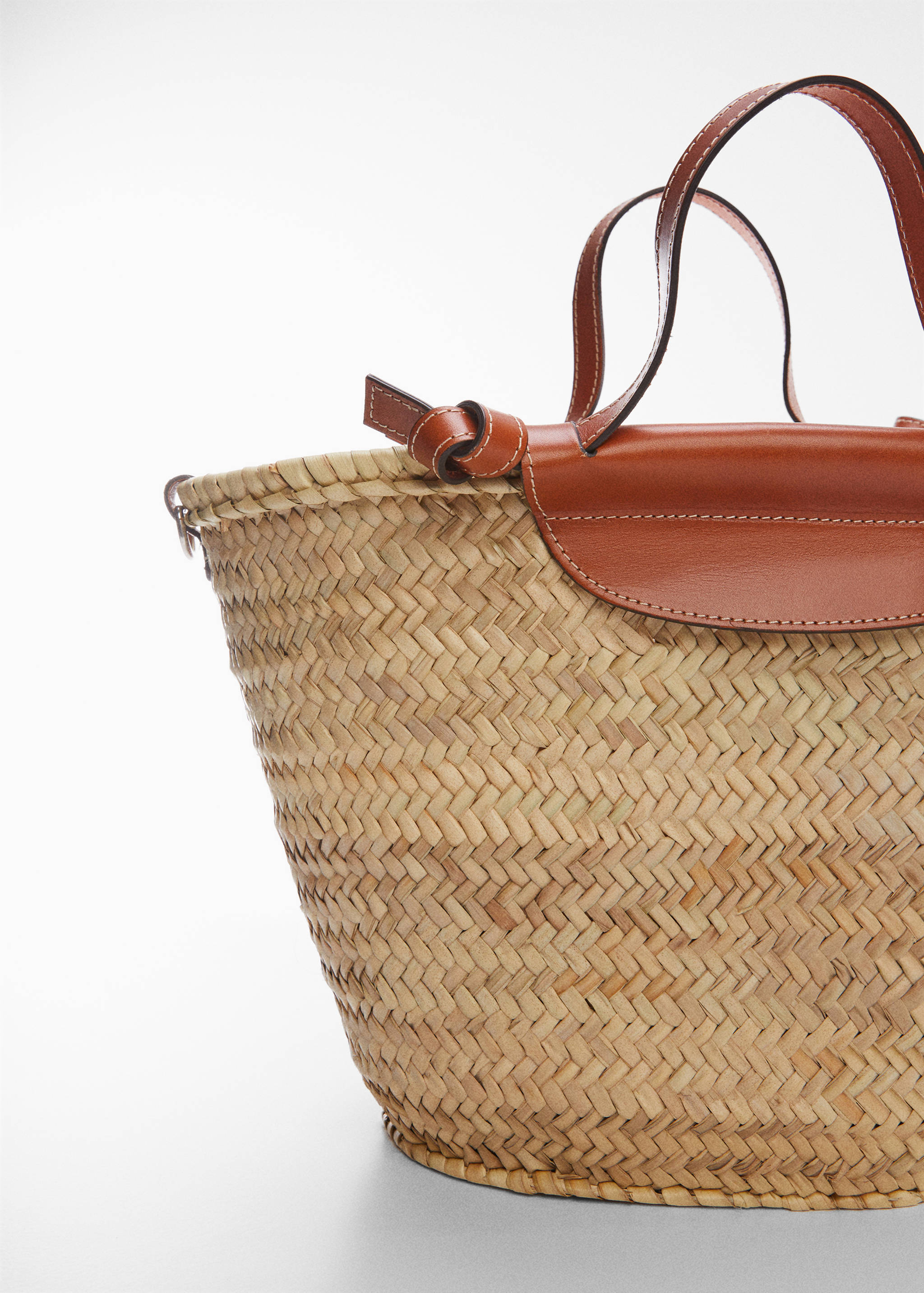 Raffia tote bag - Details of the article 1