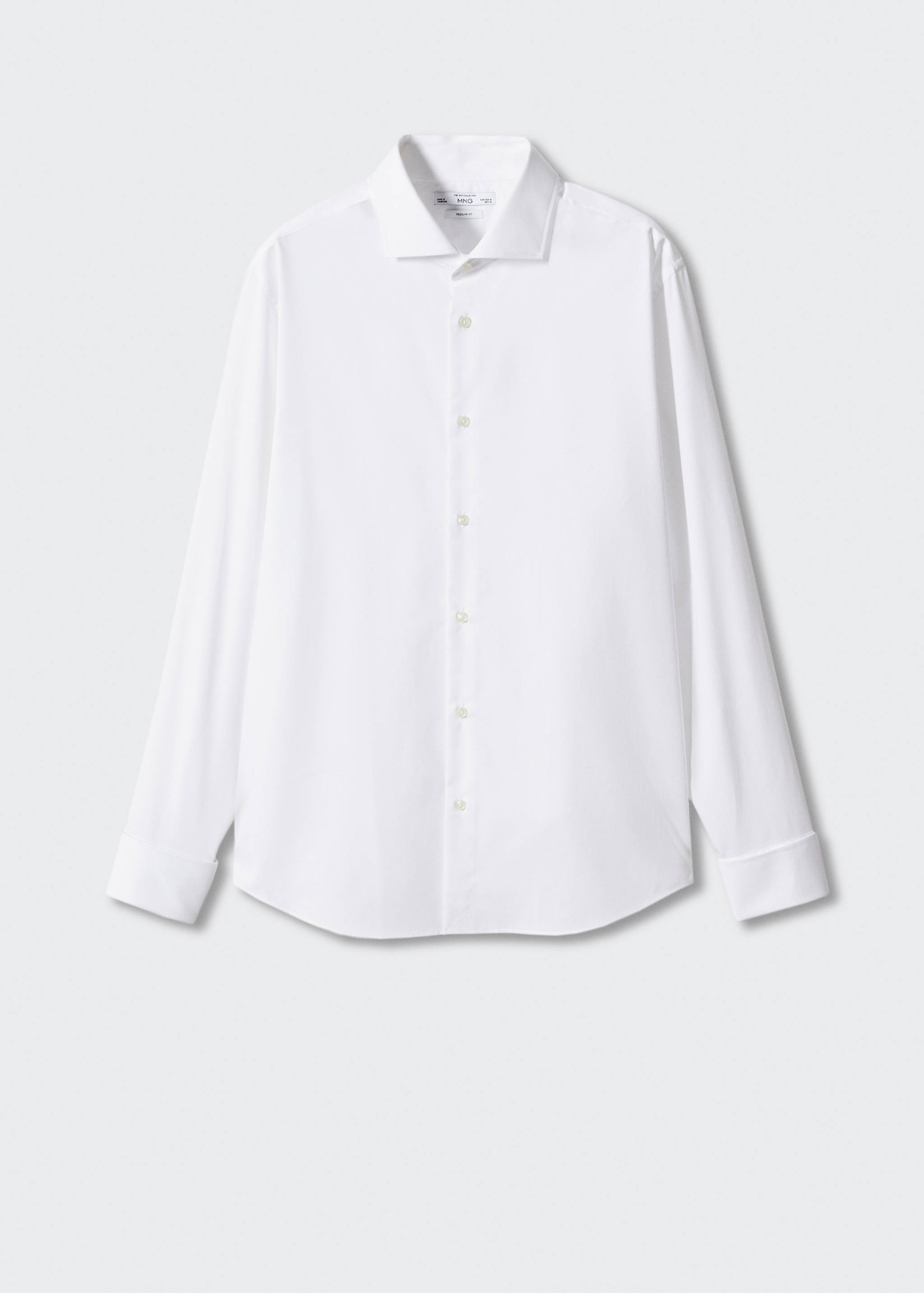 Camisa traje regular fit gemelos - Artículo sin modelo