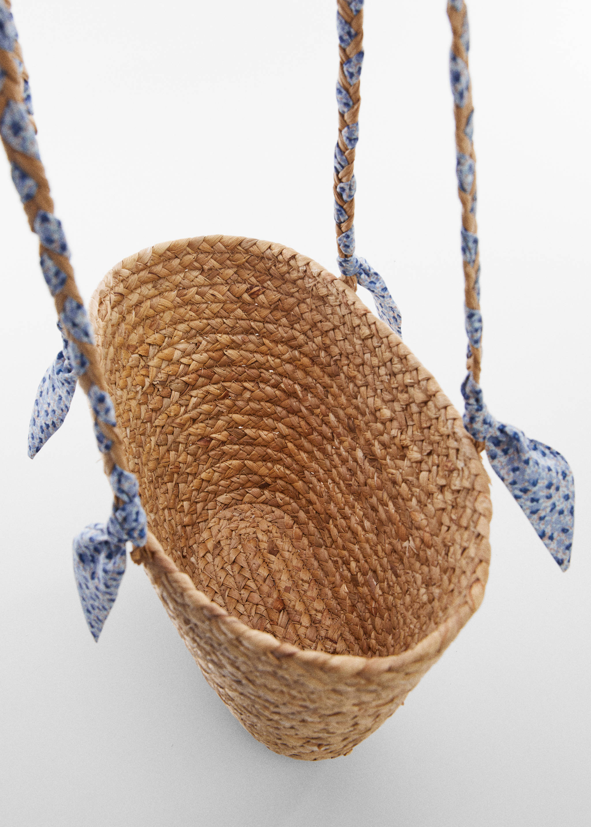 Соломенная сумка-торба - Деталь изделия 2