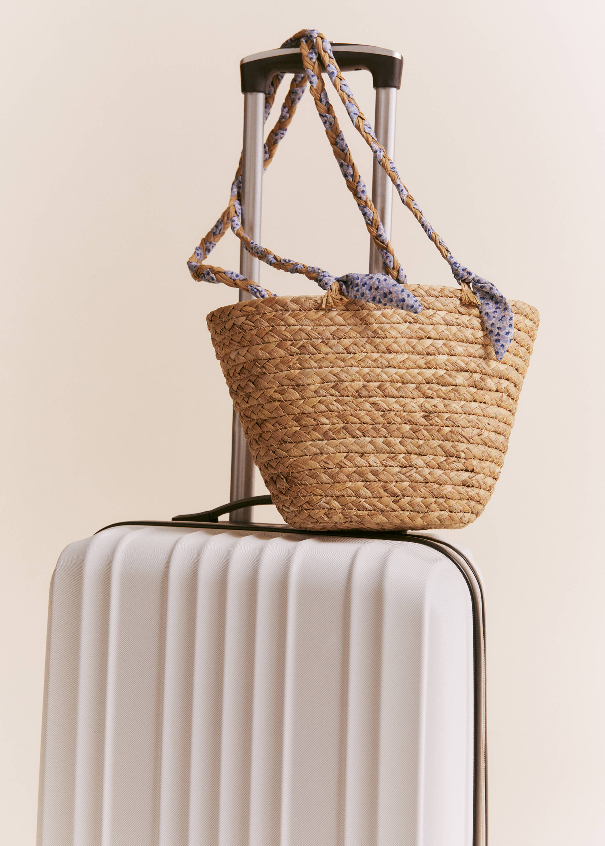 Соломенная сумка-торба - Деталь изделия 5