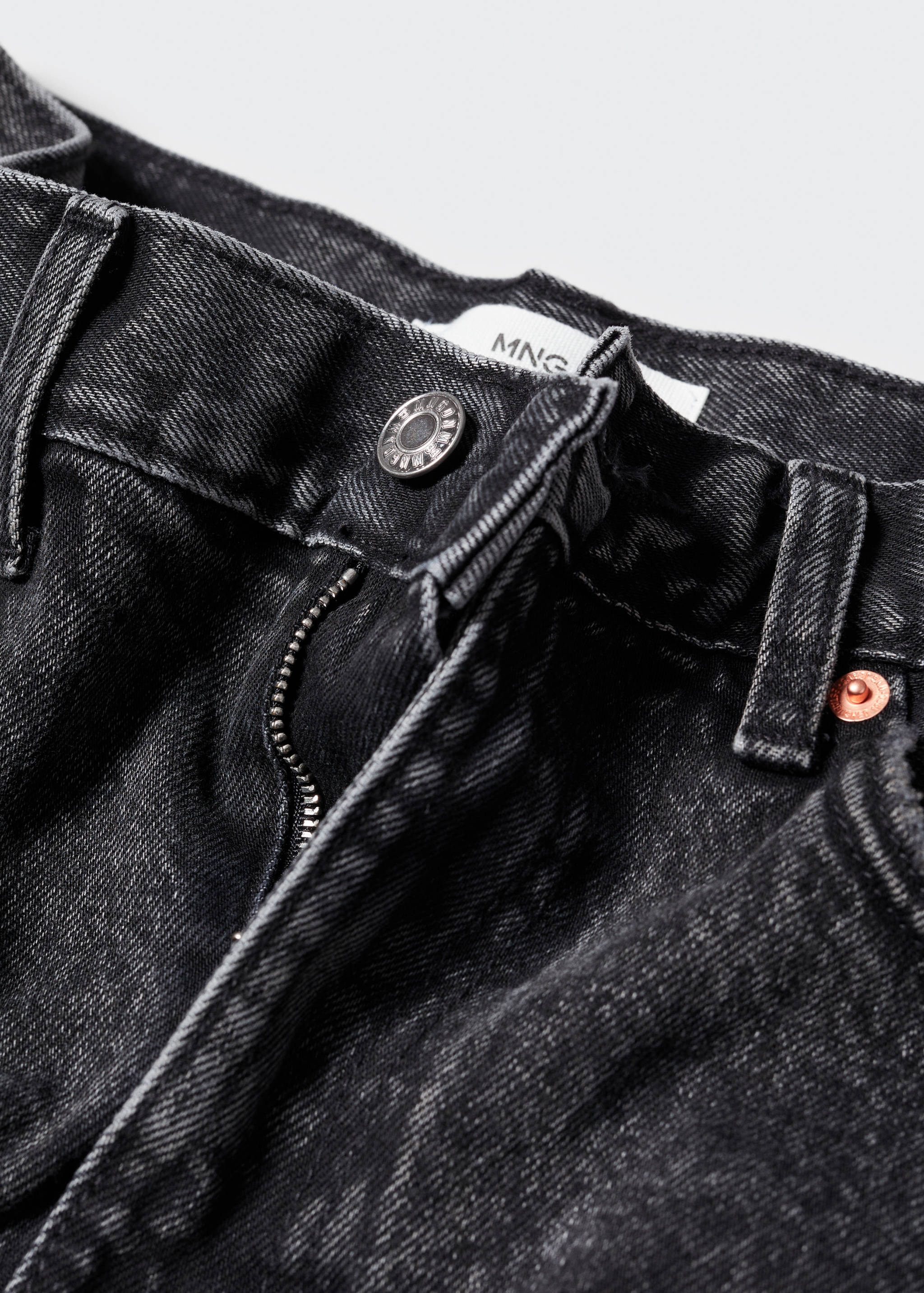 Мини-юбка из денима - Деталь изделия 8