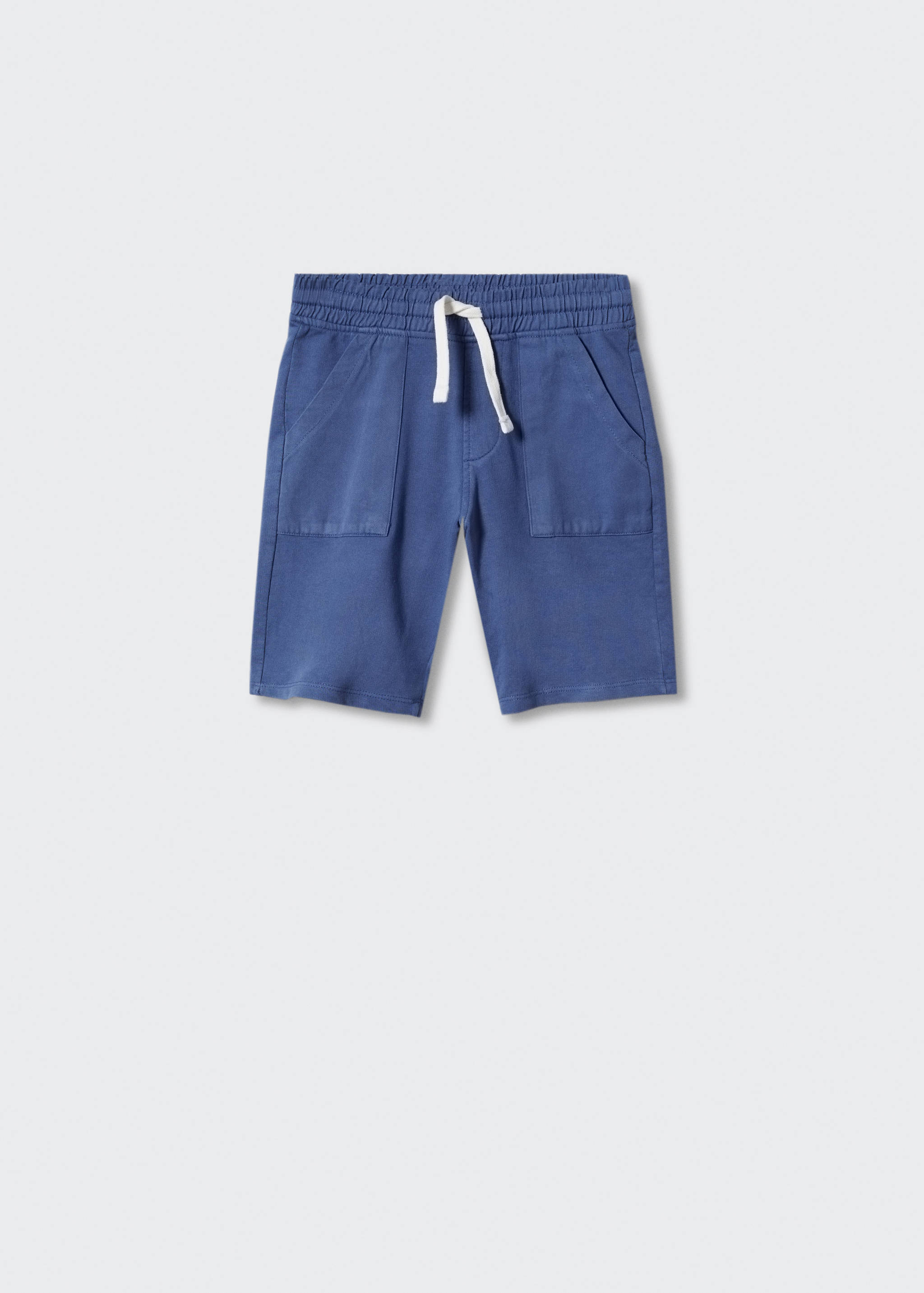 Cotton shorts with elastic waist - Article without model