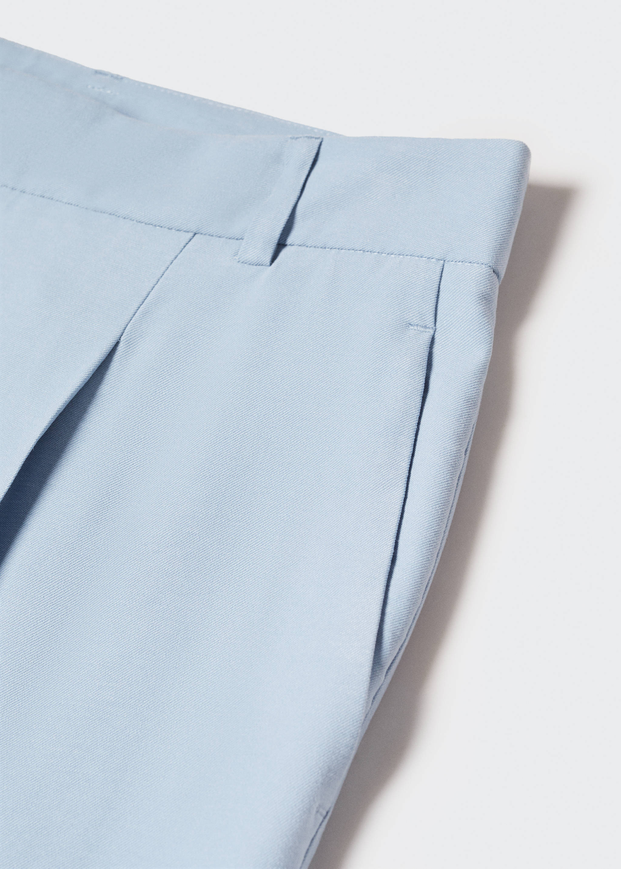 Straight-fit pleated trousers - Details of the article 8