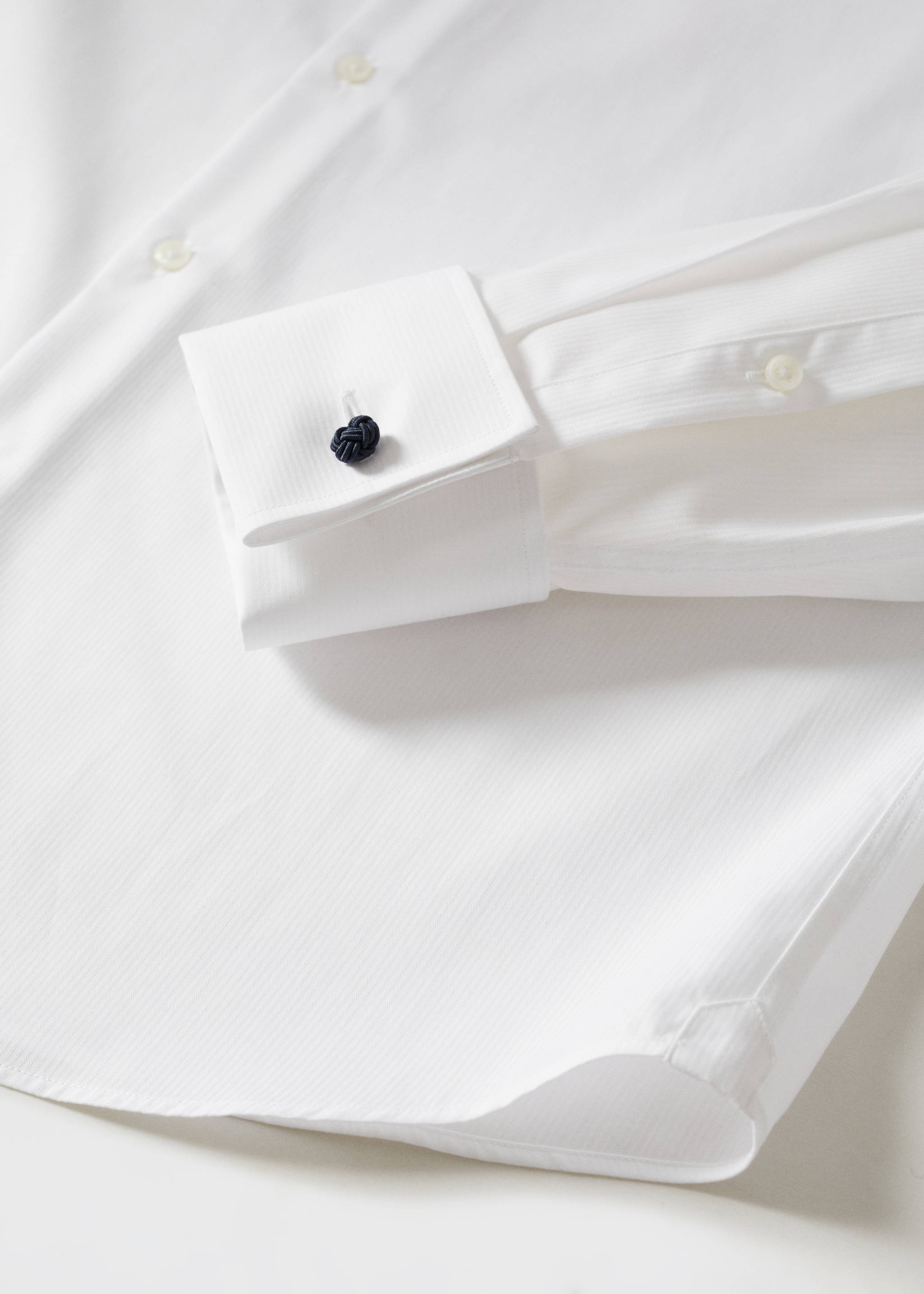 Chemise costume regular fit boutons de manchette - Détail de l'article 8