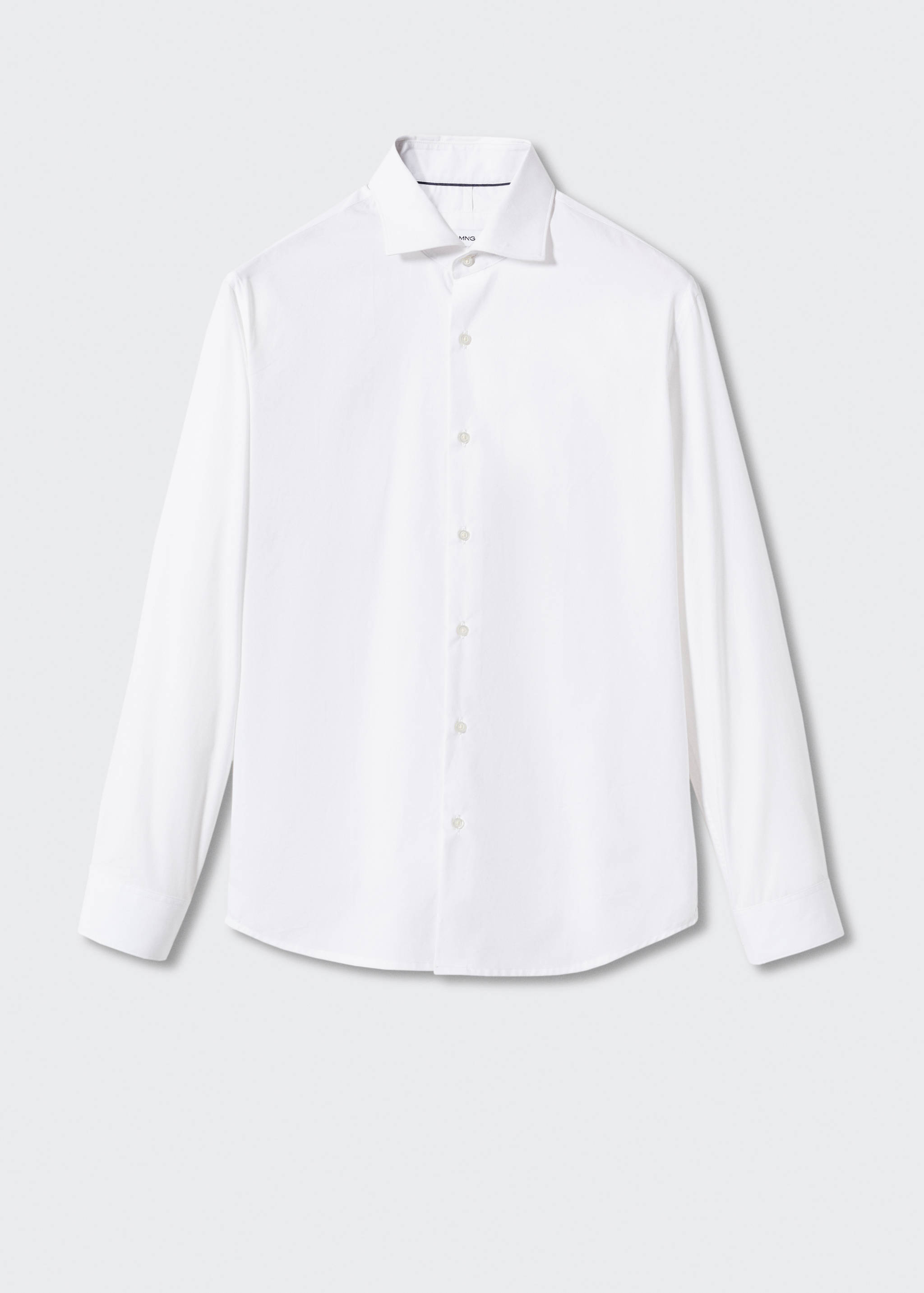 Slim fit stretch cotton shirt - Article without model