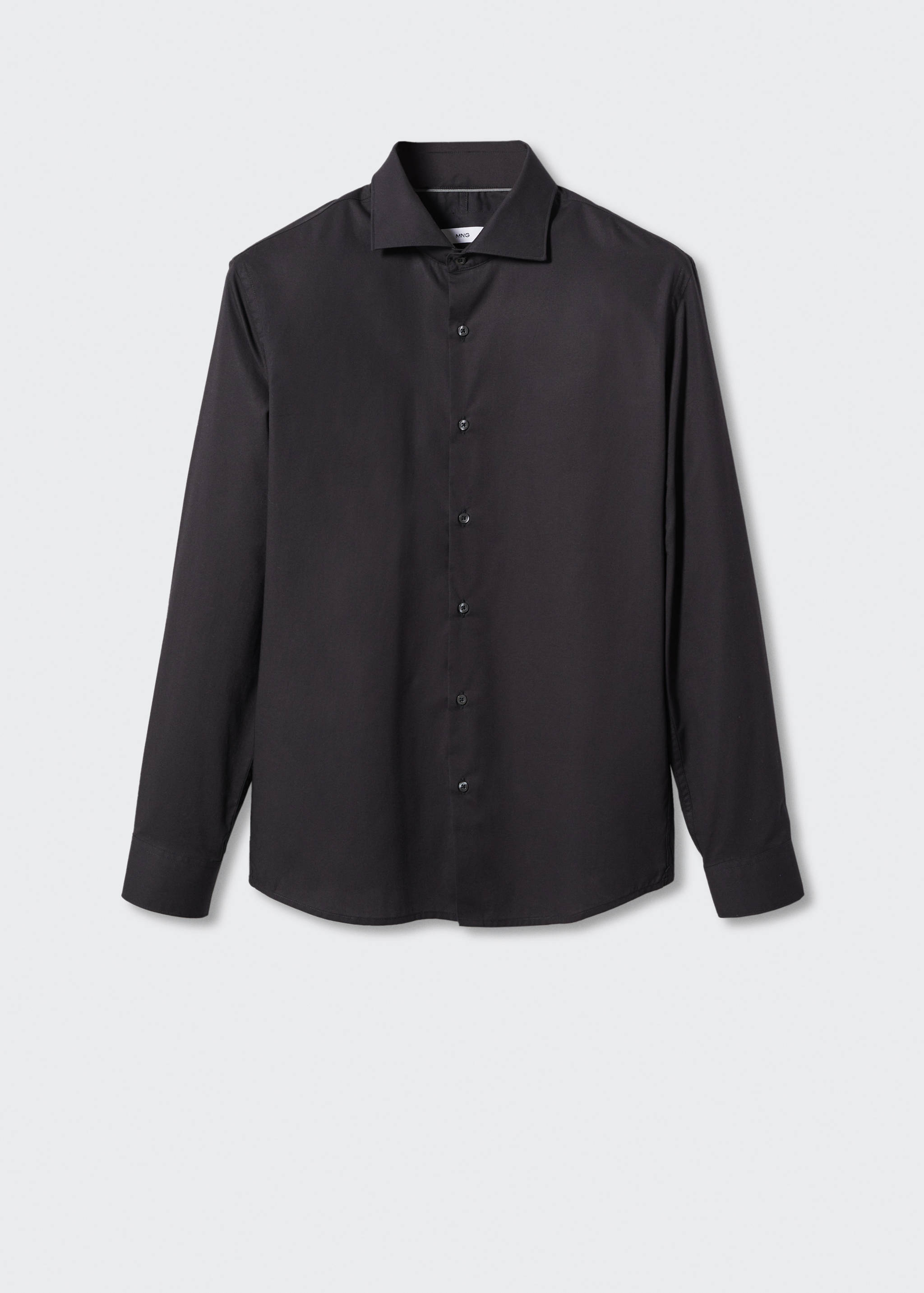 Slim fit stretch cotton shirt - Article without model