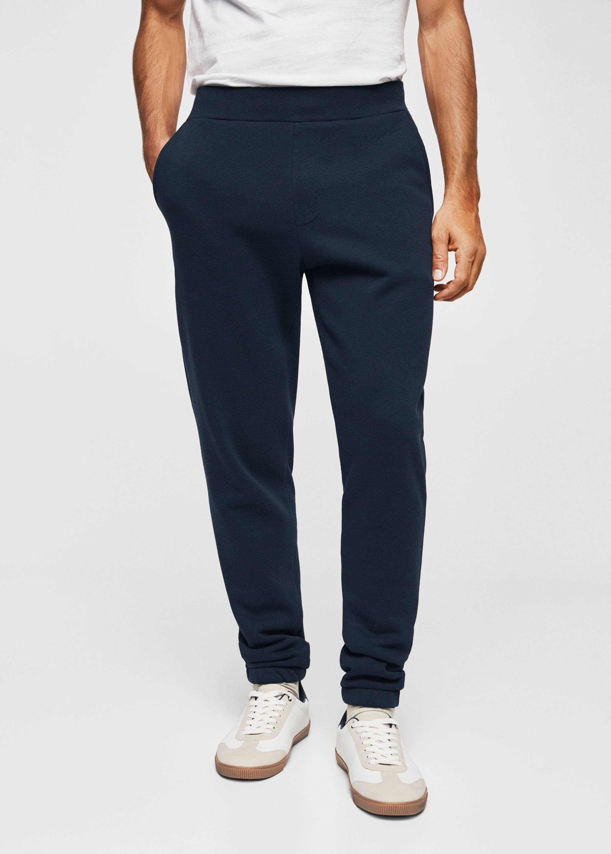 Pantalon jogging coton durable - Plan moyen