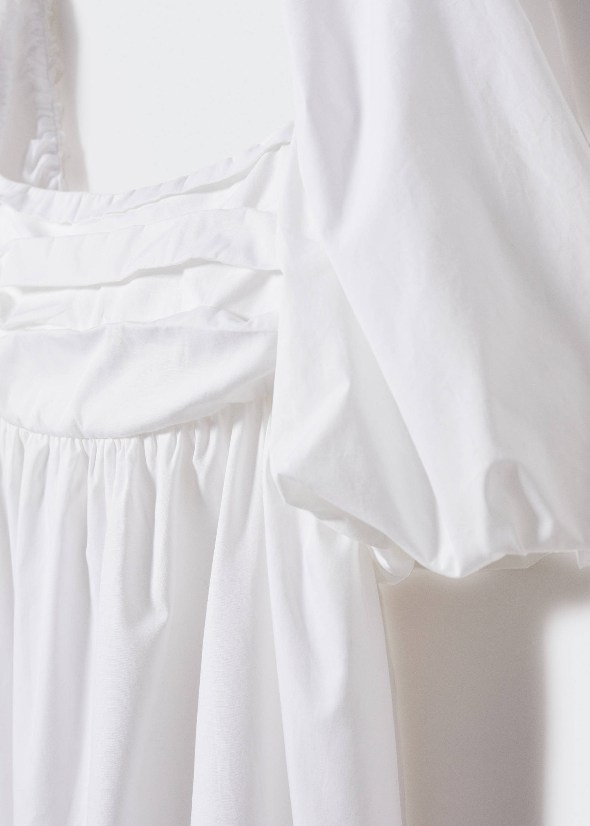 Robe coton manches bouffantes - Détail de l'article 8