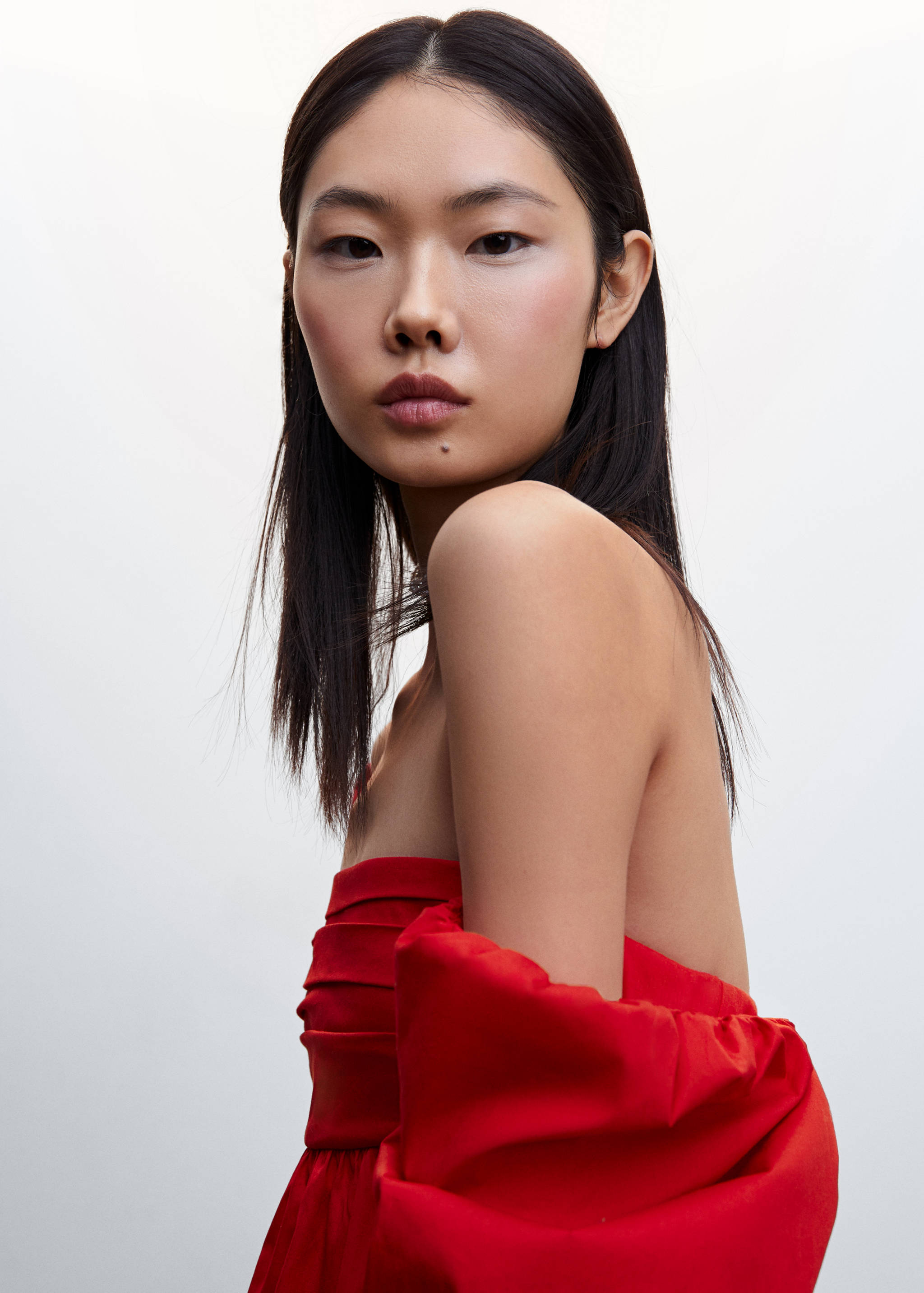 Robe coton manches bouffantes - Détail de l'article 1