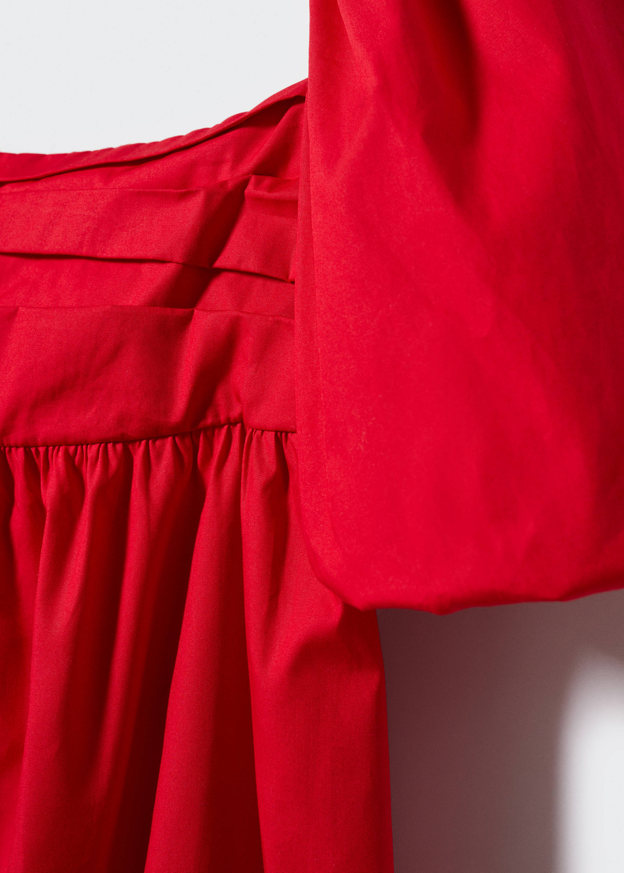 Robe coton manches bouffantes - Détail de l'article 8