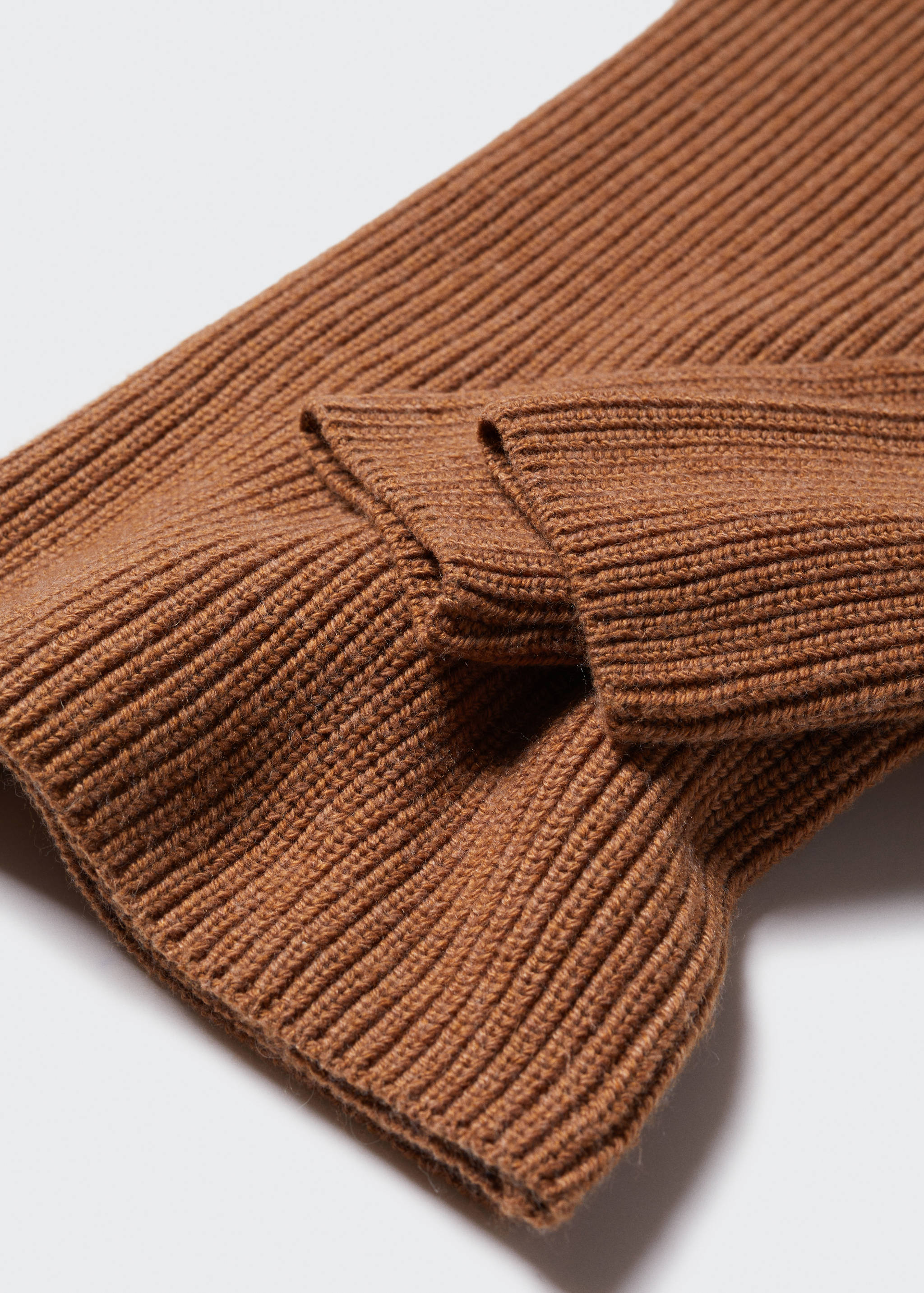 Perkins-neck rib-knit  sweater - Details of the article 8