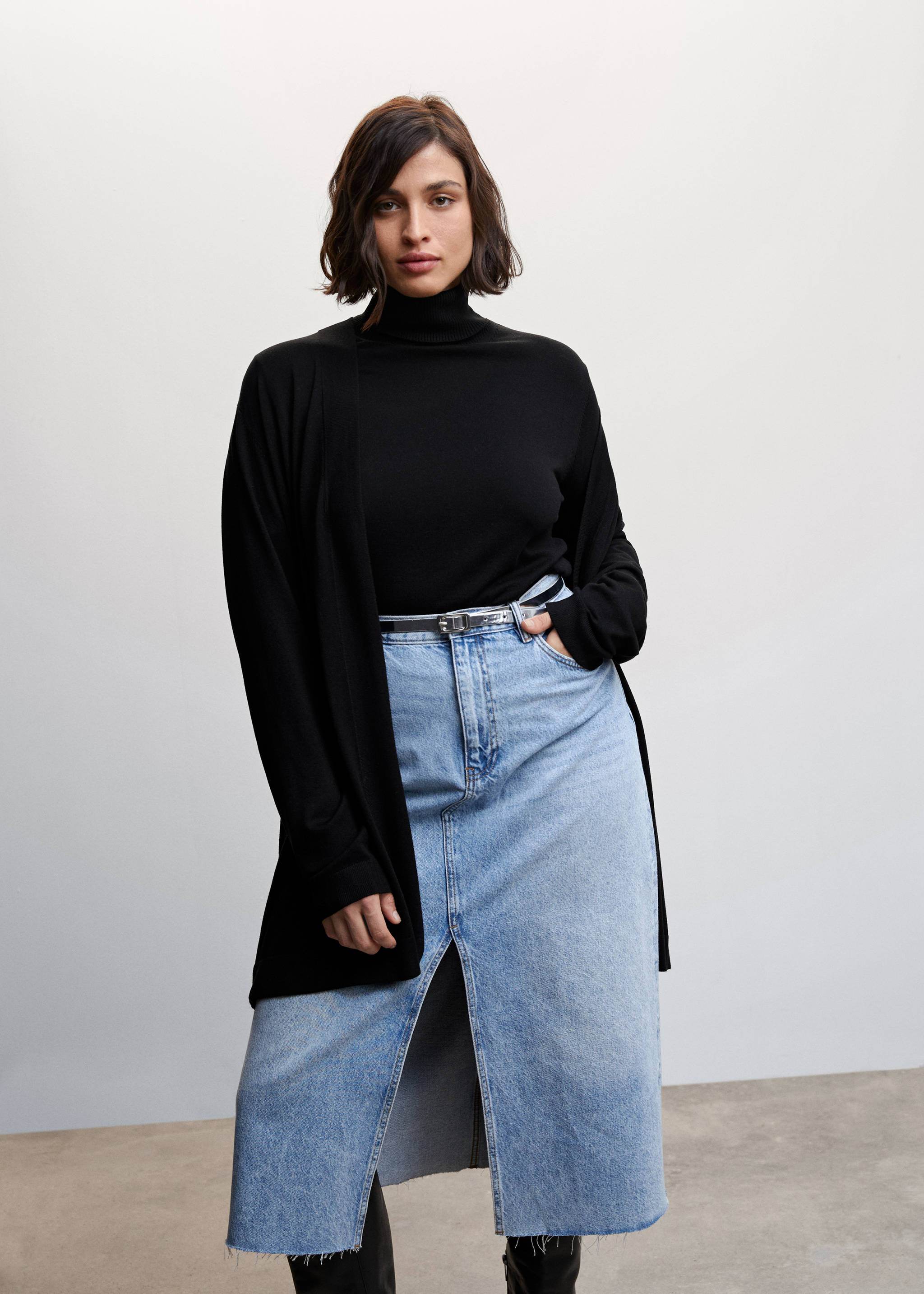 Кардиган из тонкого трикотажа - Деталь изделия 4