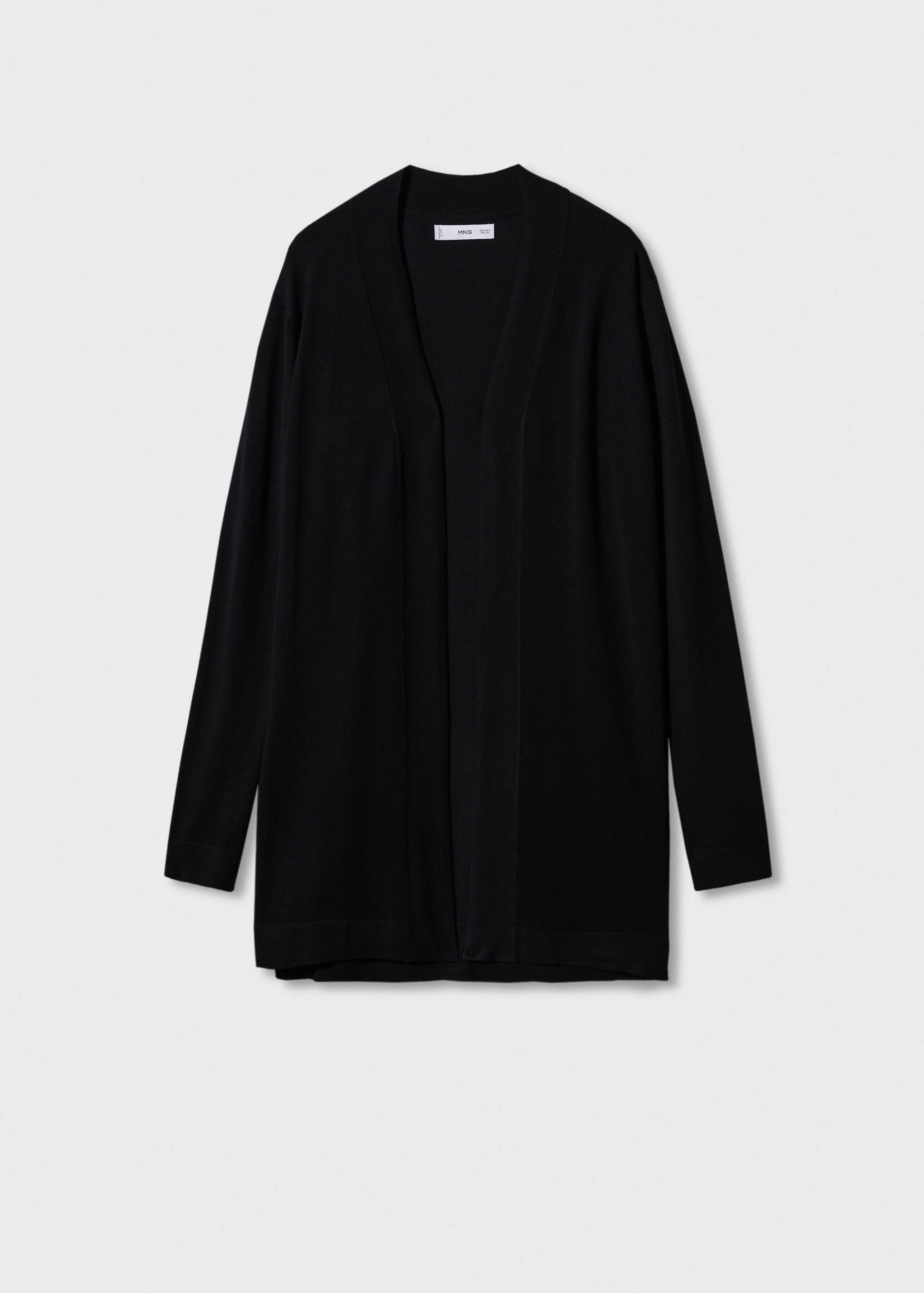 Кардиган из тонкого трикотажа - Изделие без модели