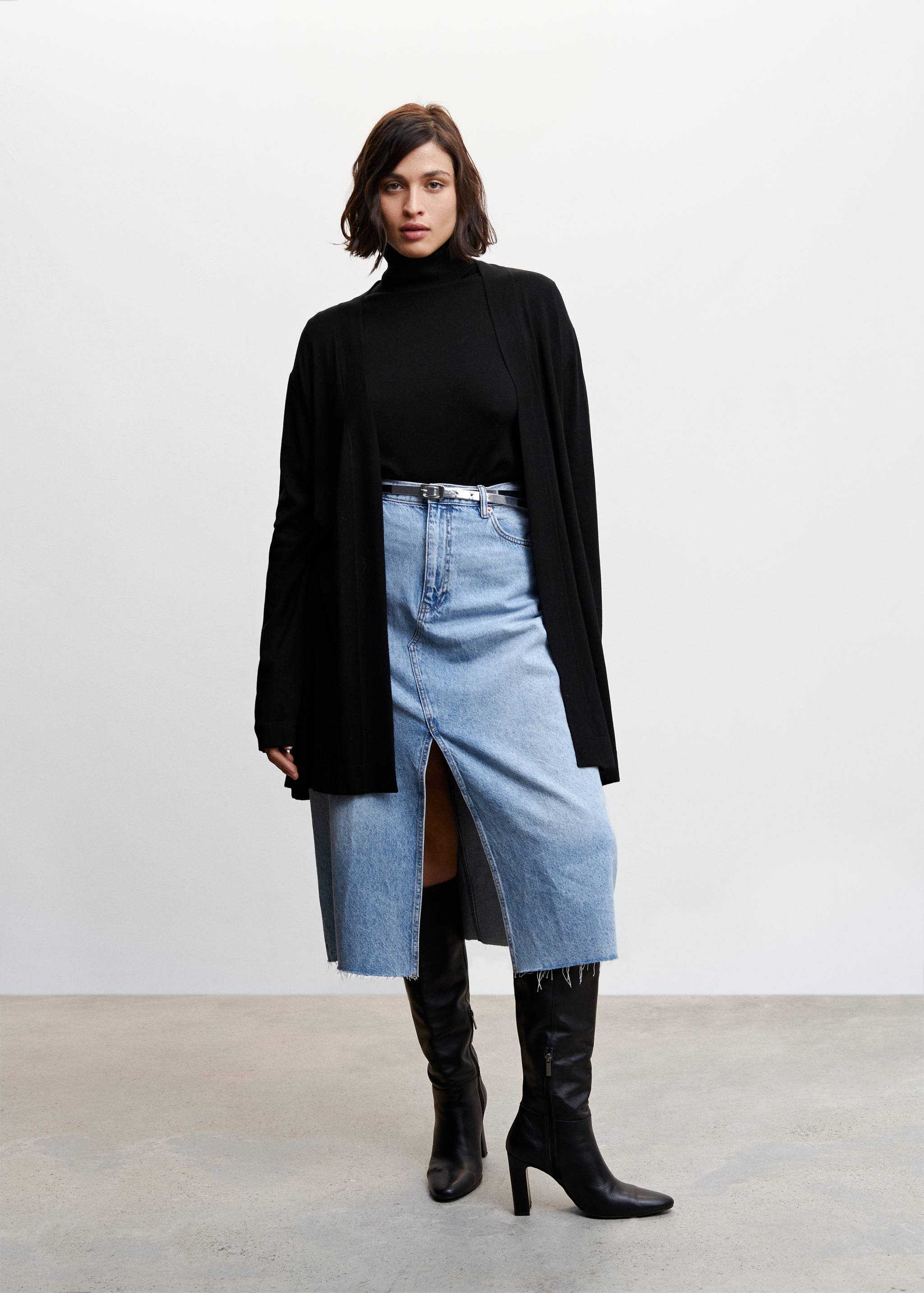 Кардиган из тонкого трикотажа - Деталь изделия 3