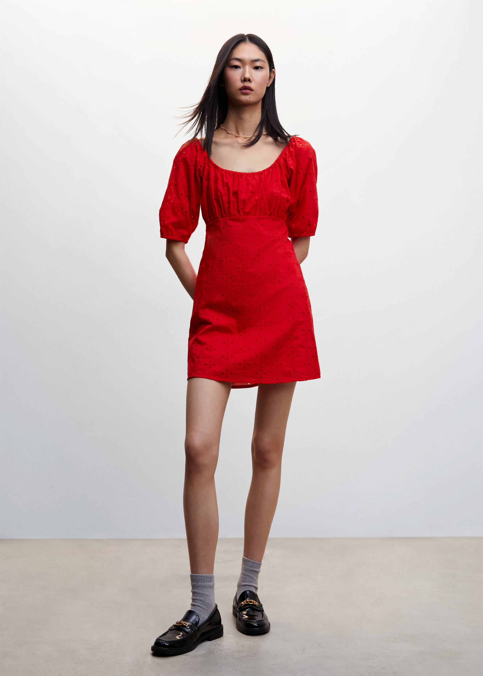 Broderie anglaise dress - General plane