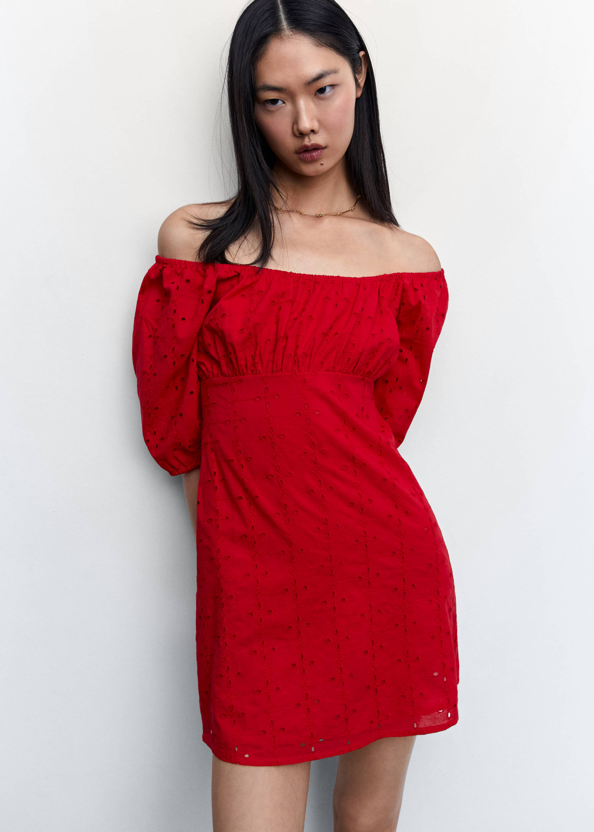 Broderie anglaise dress - Details of the article 2