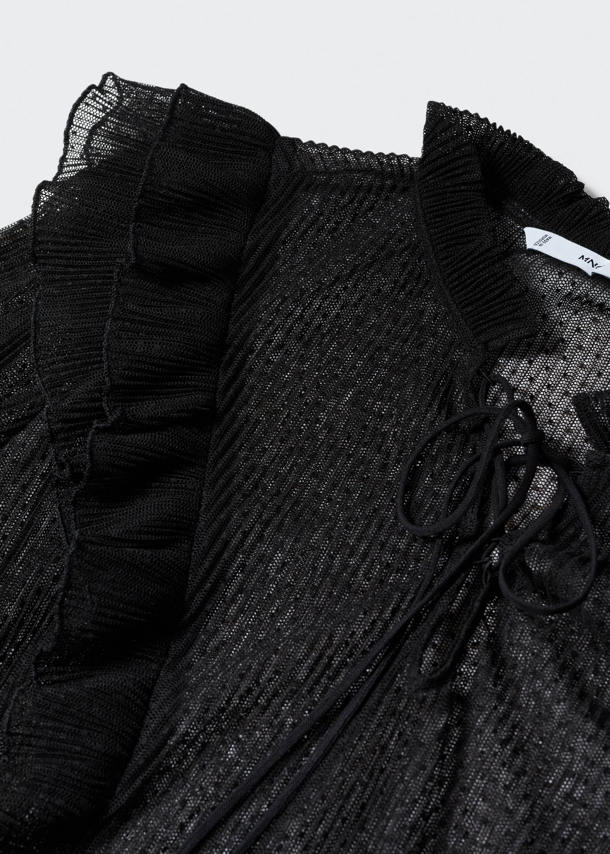 Sheer polka-dot blouse - Details of the article 8