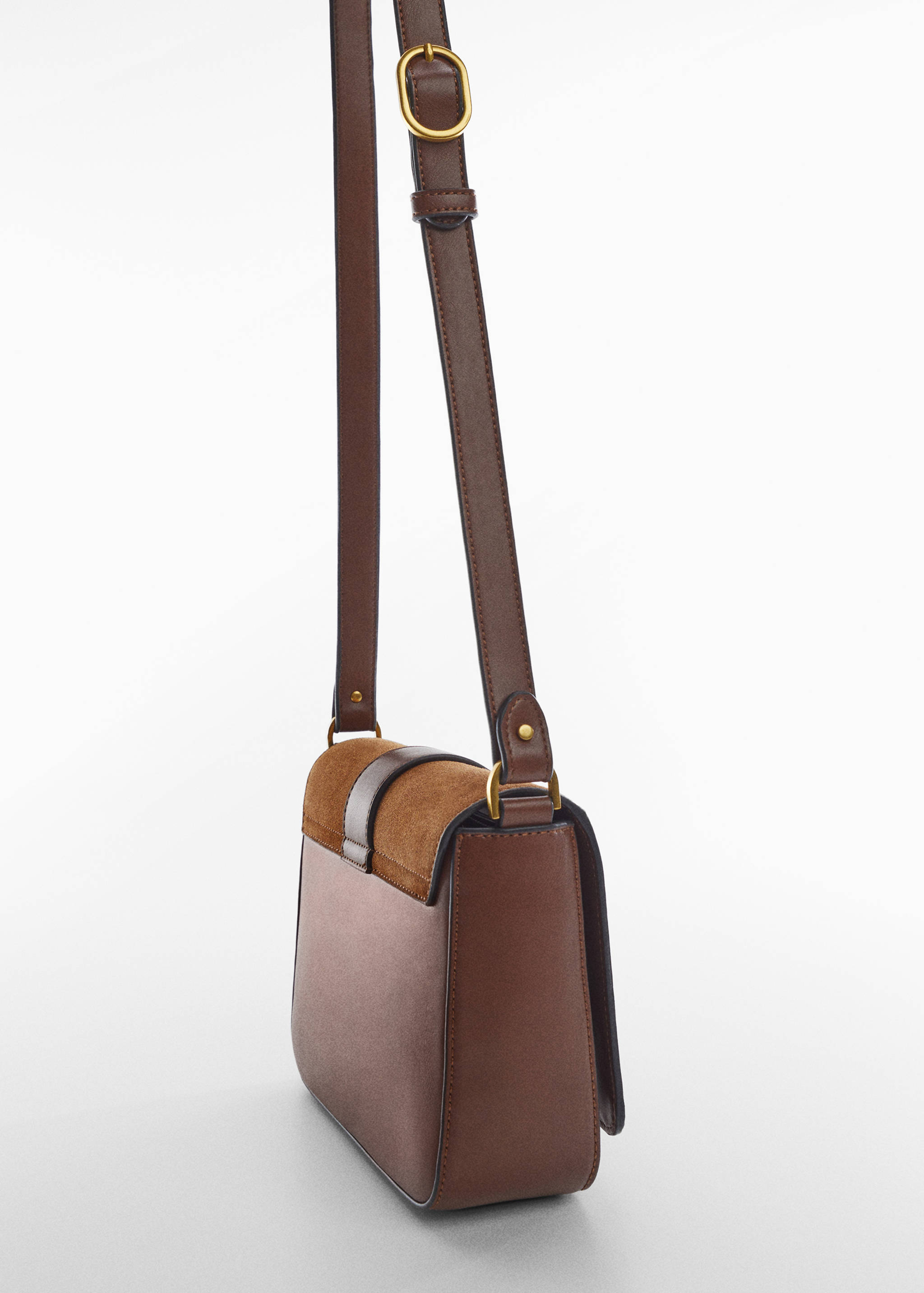 Buckle cross-body bag - Medium plane