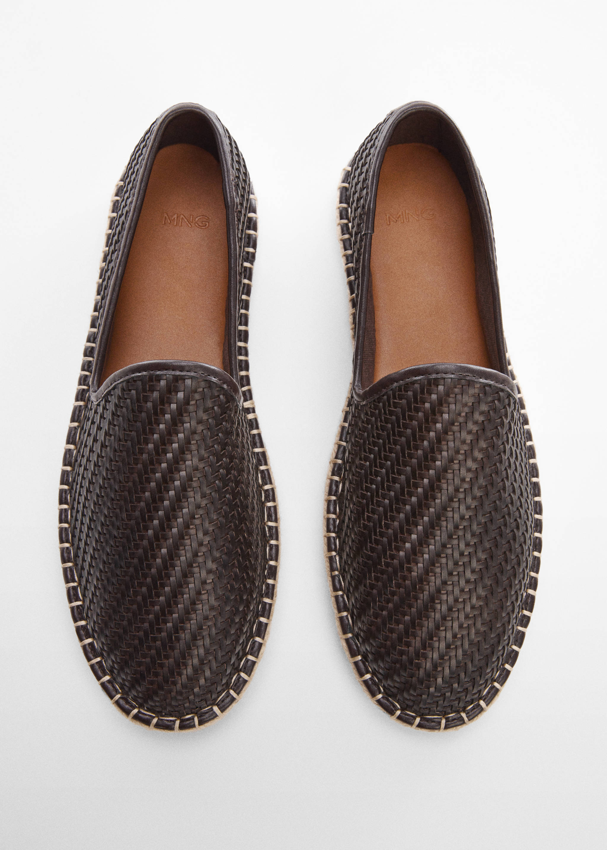 Плетеные эспадрильи из джута - Деталь изделия 2